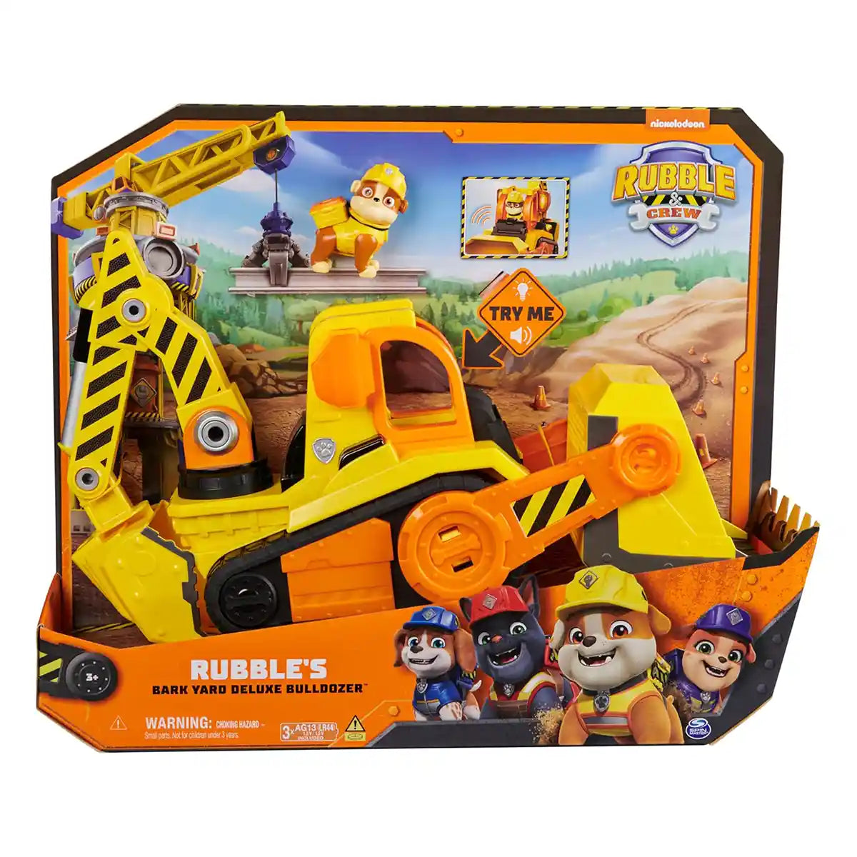 Rubble & Crew Dlx Rubble Bulldozer