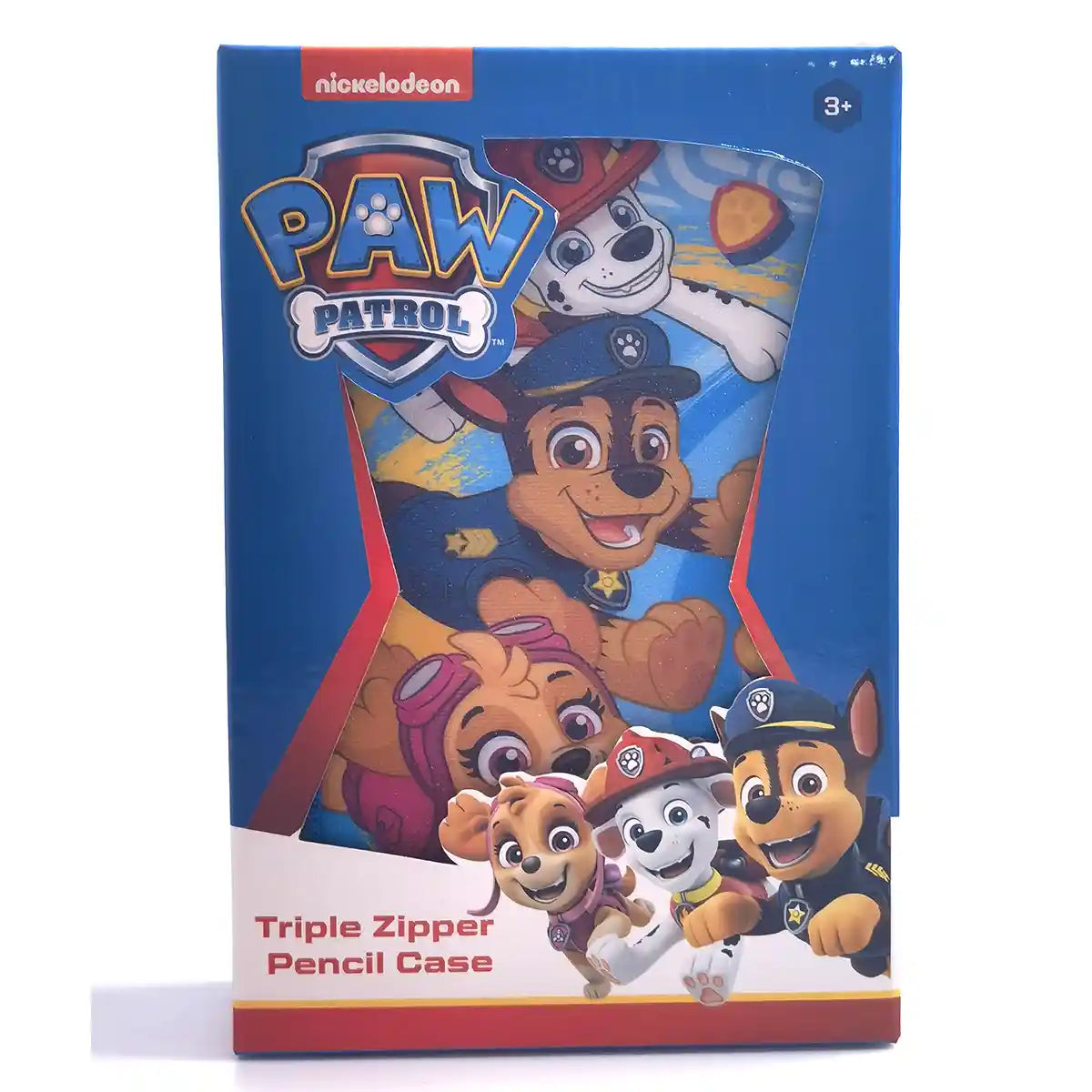 Paw Patrol 3 Zippers Pencil Case