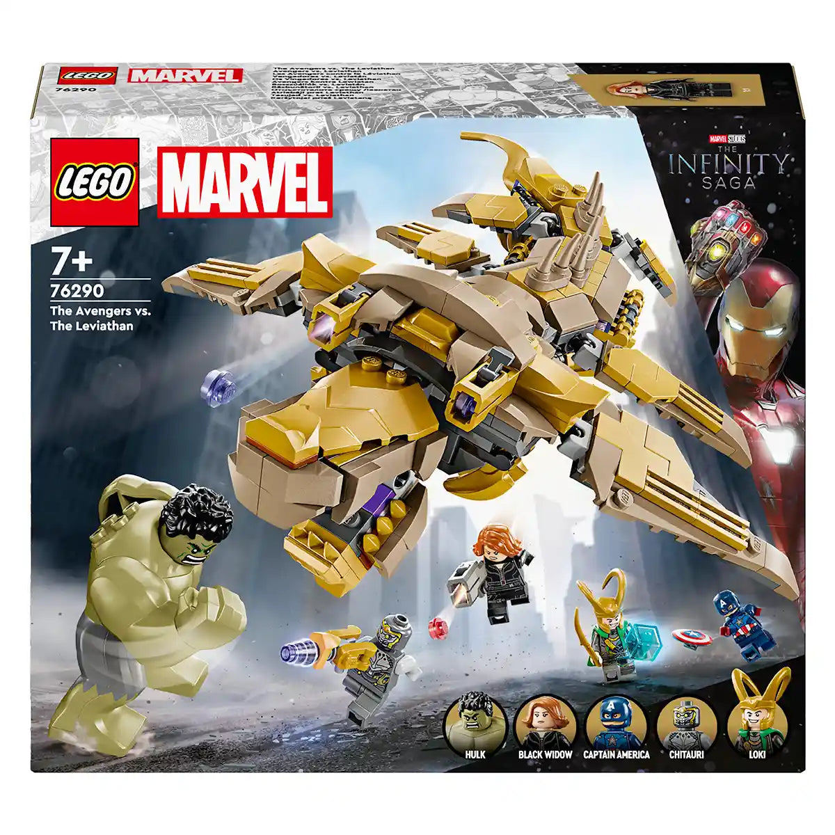 Lego 76290 The Avengers vs. The Leviathan
