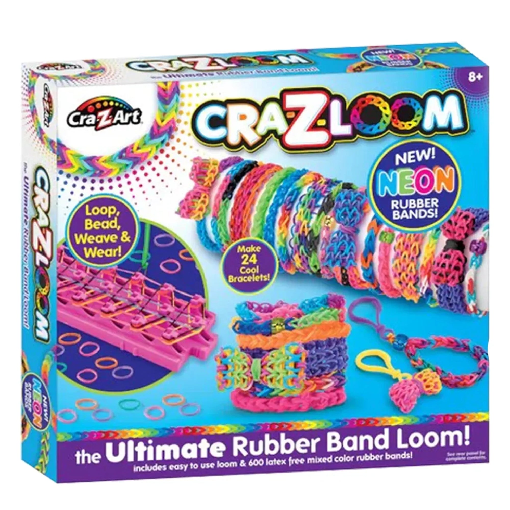 CraZLoom Ultimate Rubber Band Loom asstd