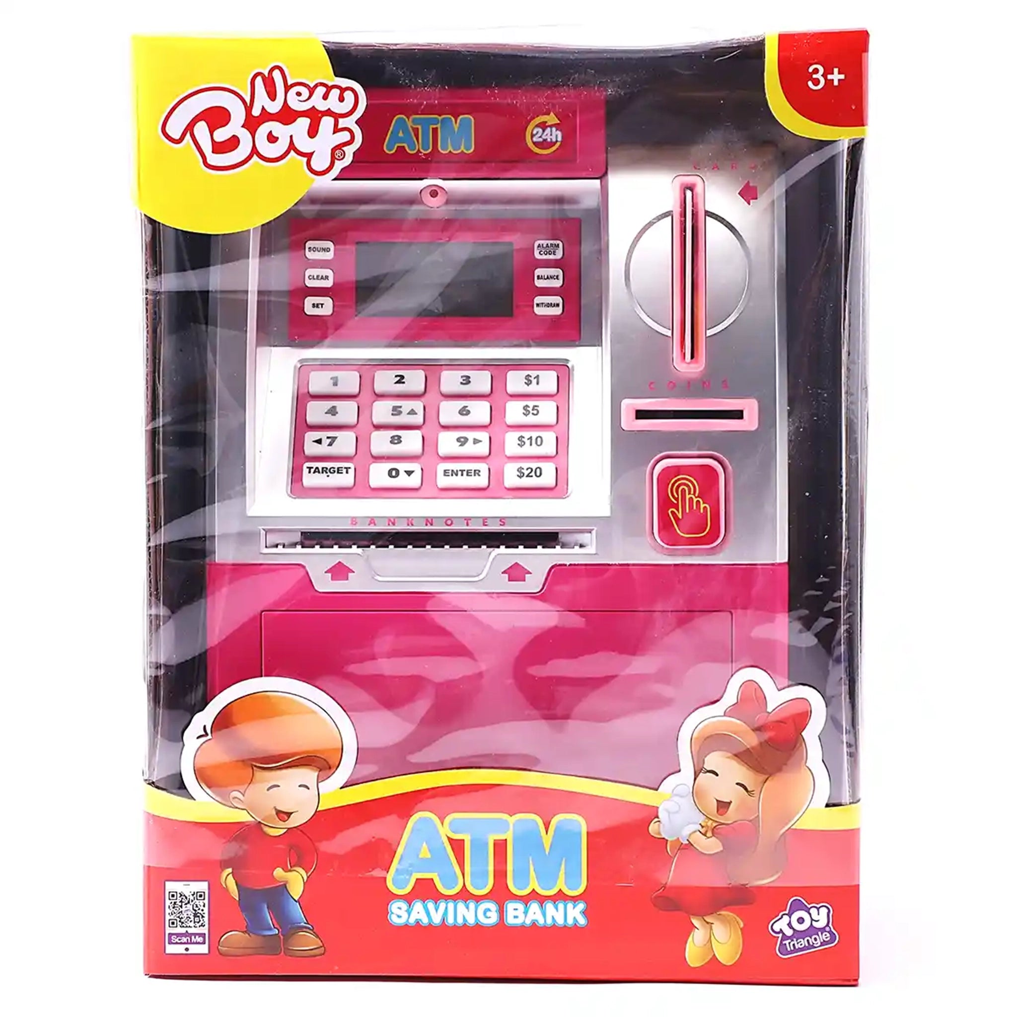 New Boy ATM Savings Machine (Pink)