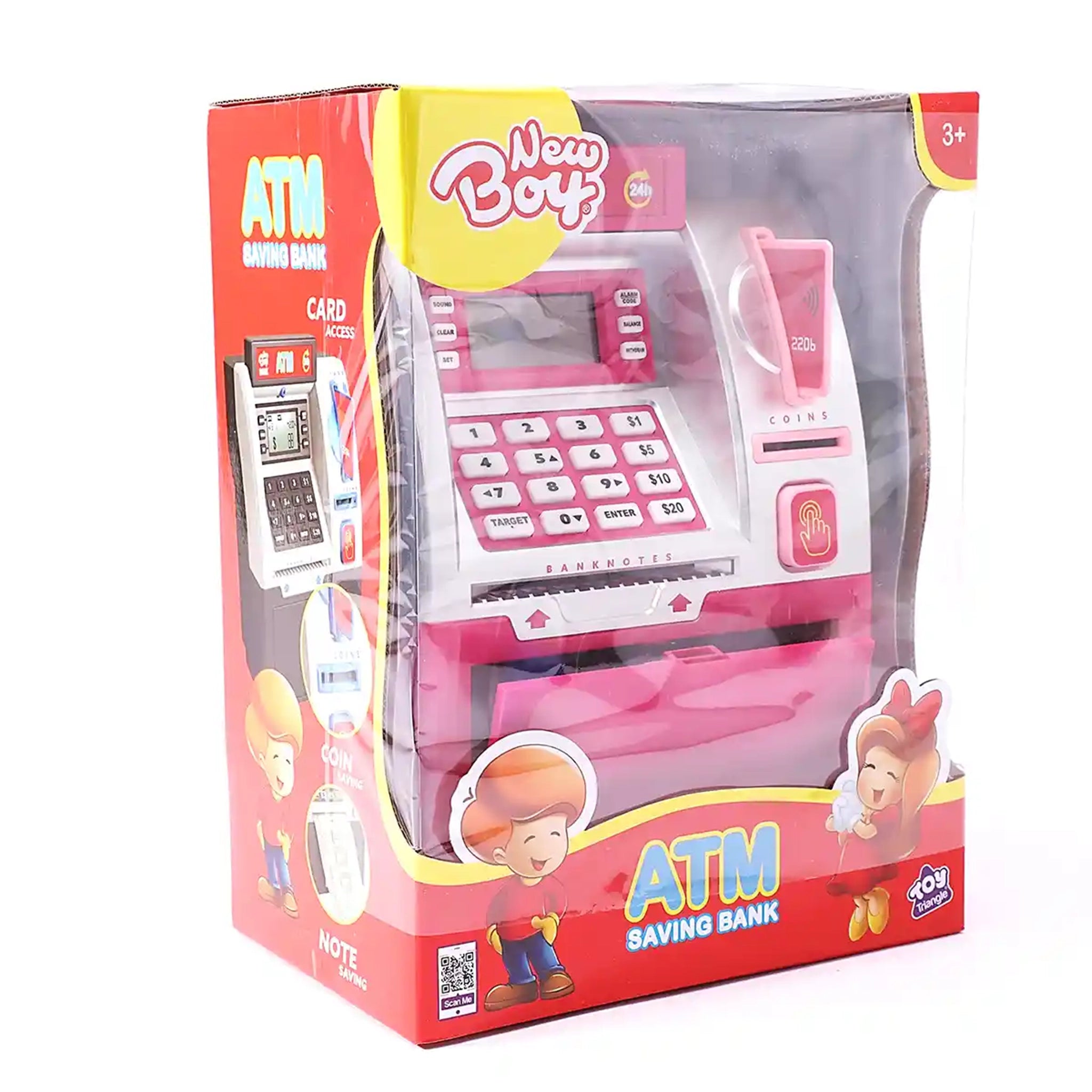 New Boy ATM Savings Machine (Pink)