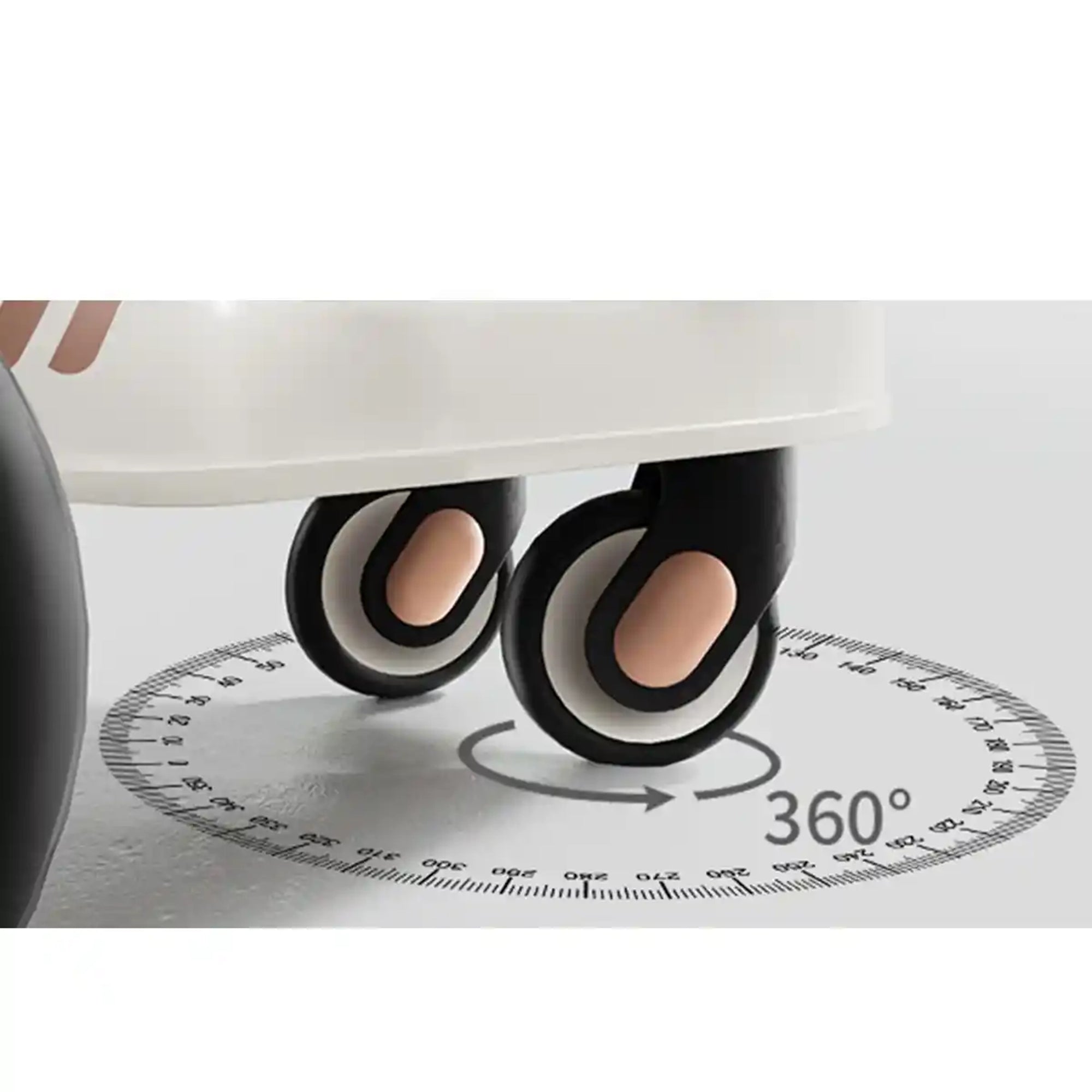 2 In 1 Hooded Baby Stroller/Walker, Parents Push Car, For Age 1+  Pink