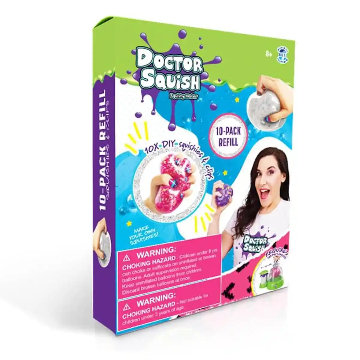 DOCTOR SQUISH - SQUISHY PACK REFILL V2 - 10