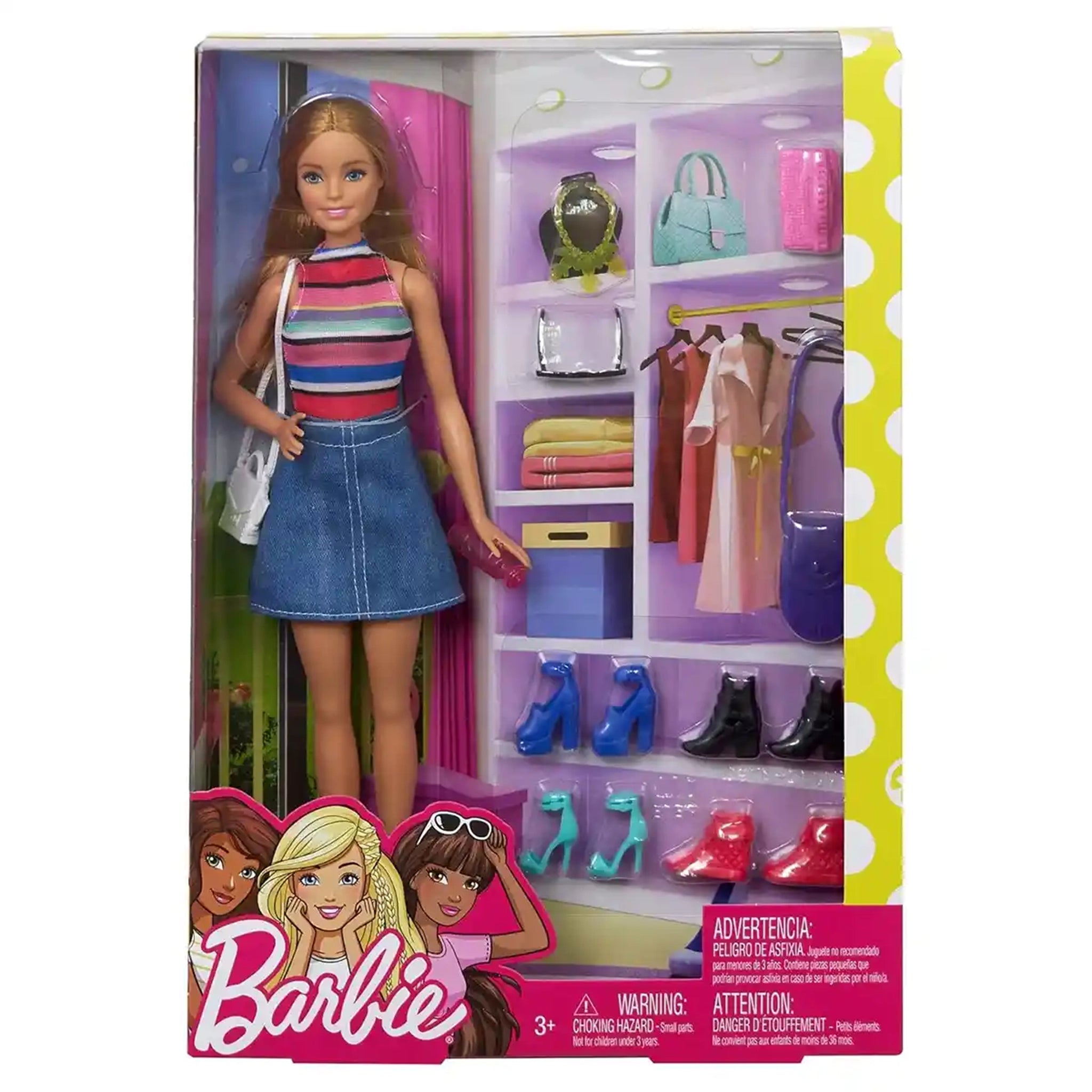 Barbie Doll & Shoes