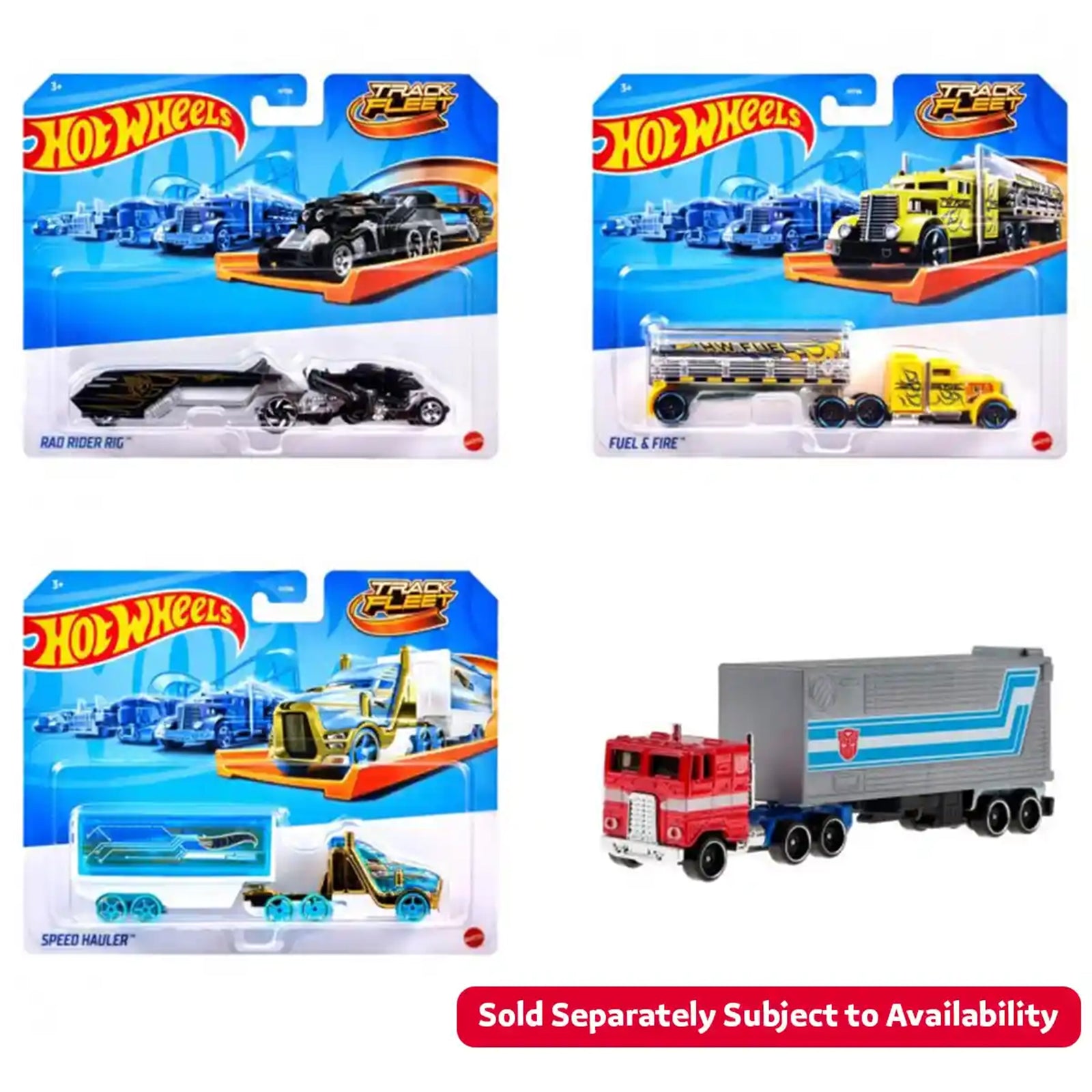 Hot Wheels Track Fleet Asst