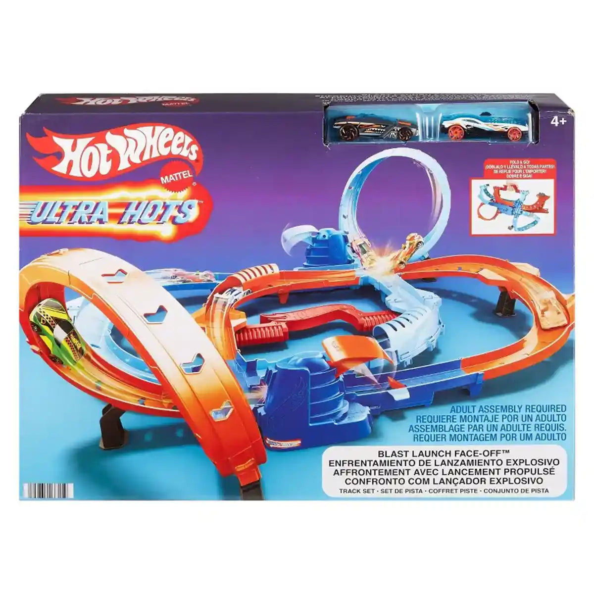Hot Wheels Action Ultra Hots Turbo Tubes Boosted Set