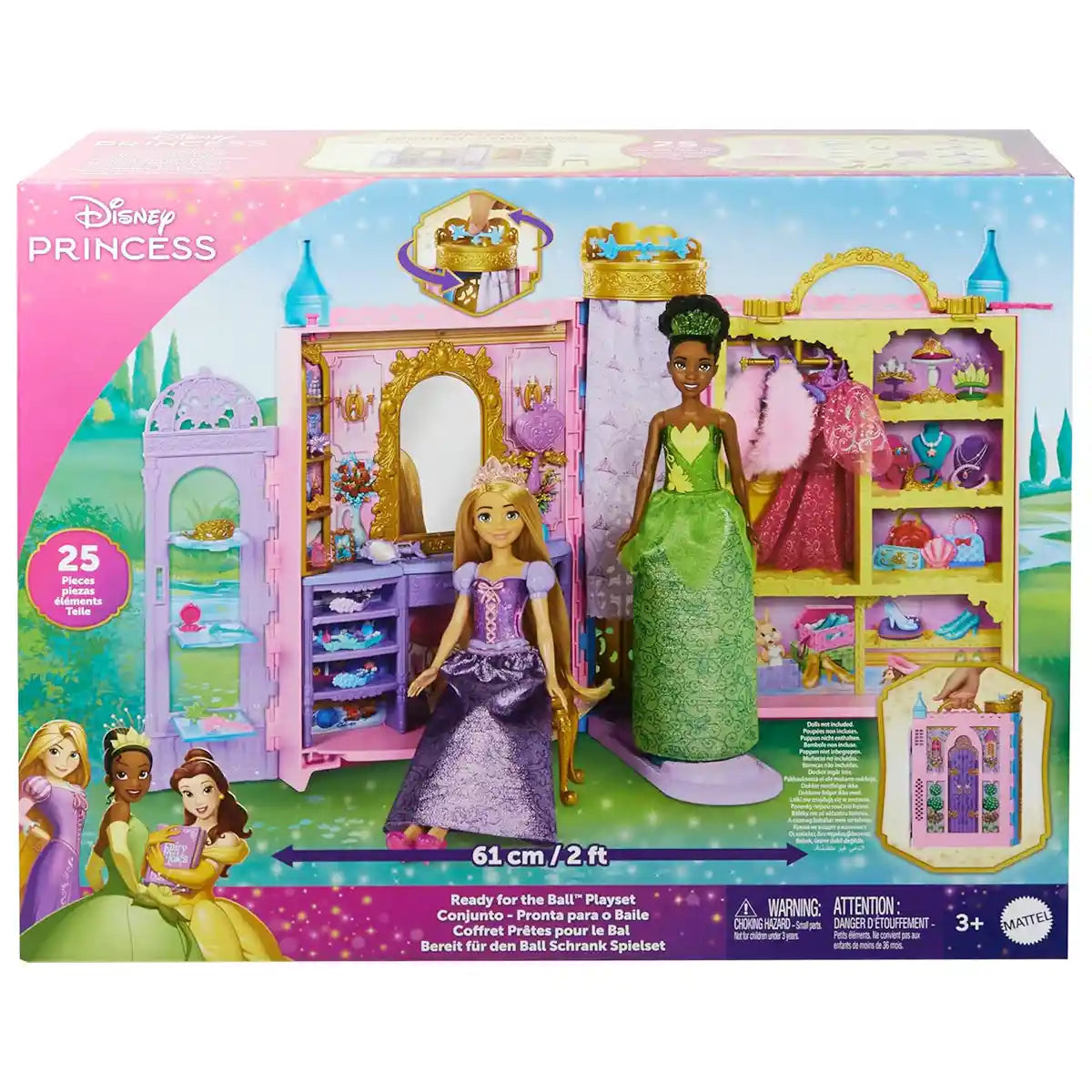 Disney Princess - Ready for the Ball Closet Playset