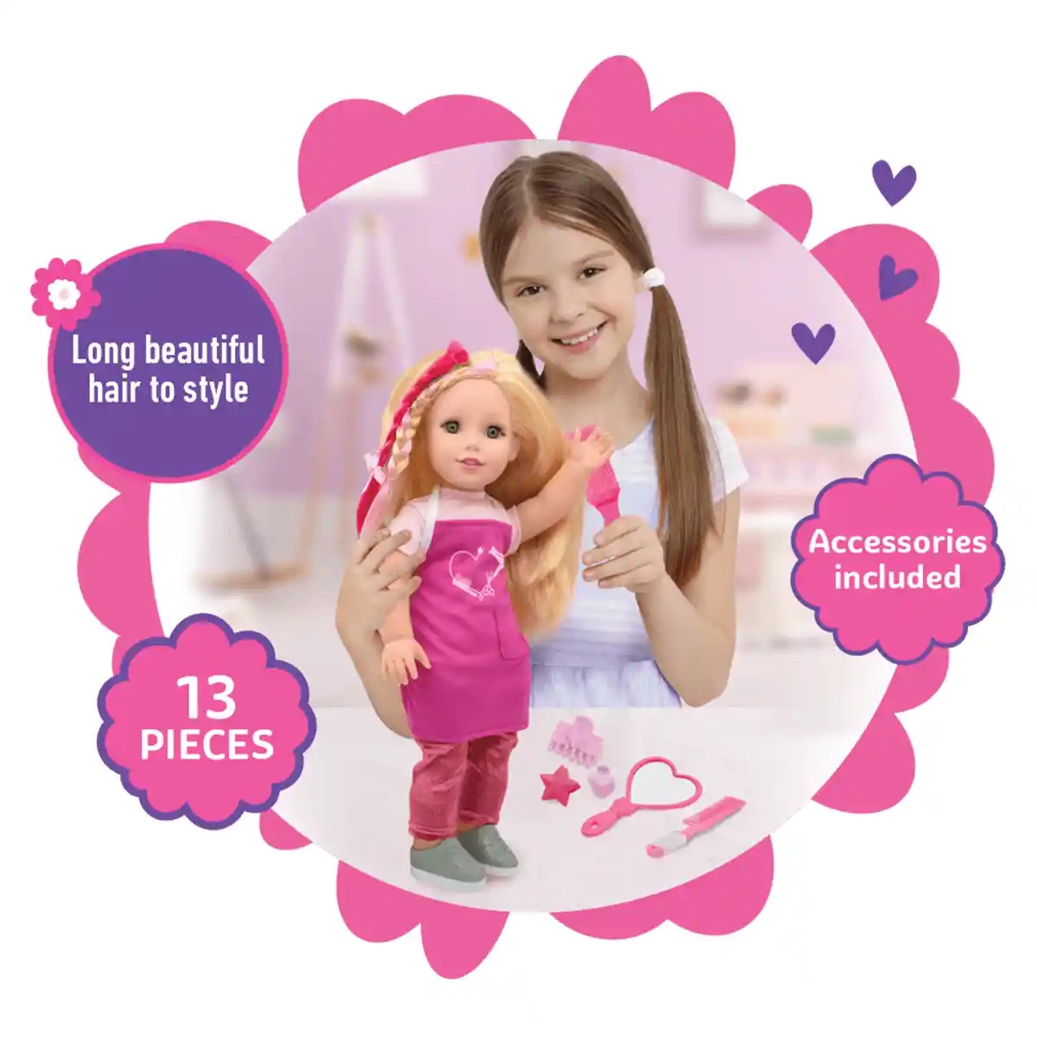 Baby Maziuna Hair Styling Set 18inch