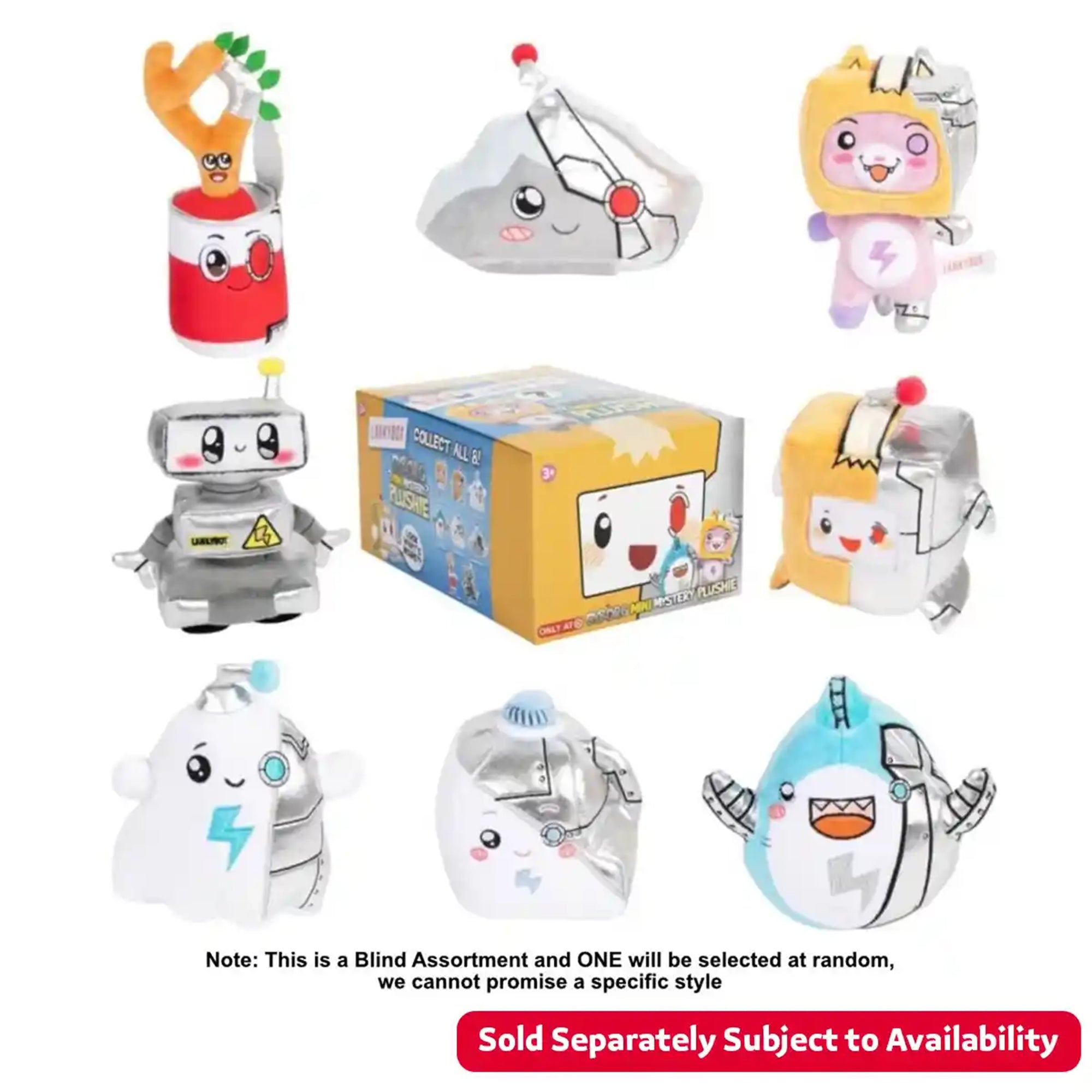 LankyBox Cyborg Mystery 6inch Plush (PDQ)