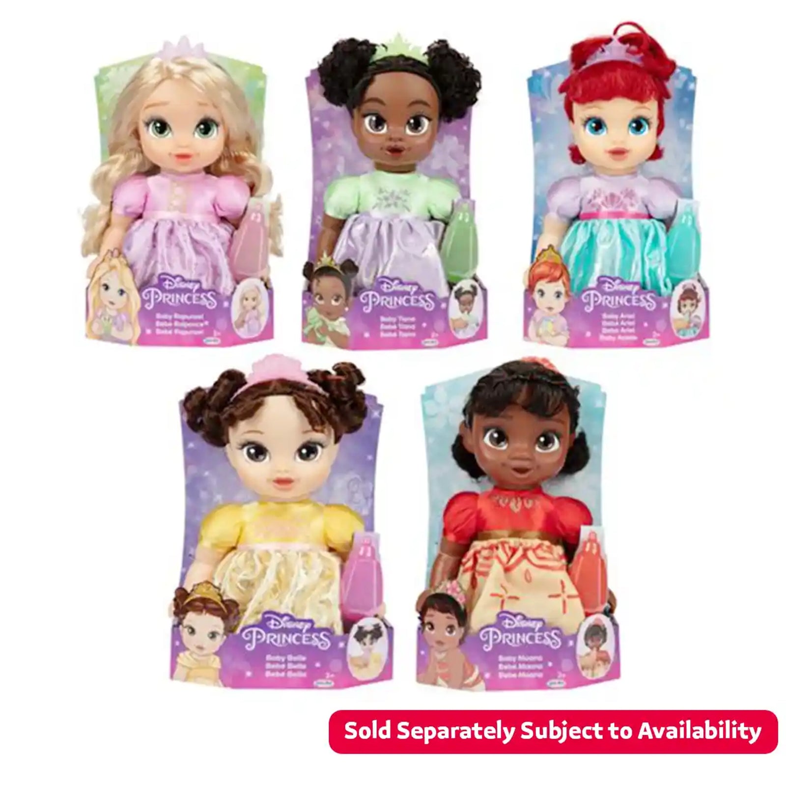 DPRINCESS DELUXE  BABY DOLL 12 5 ASST