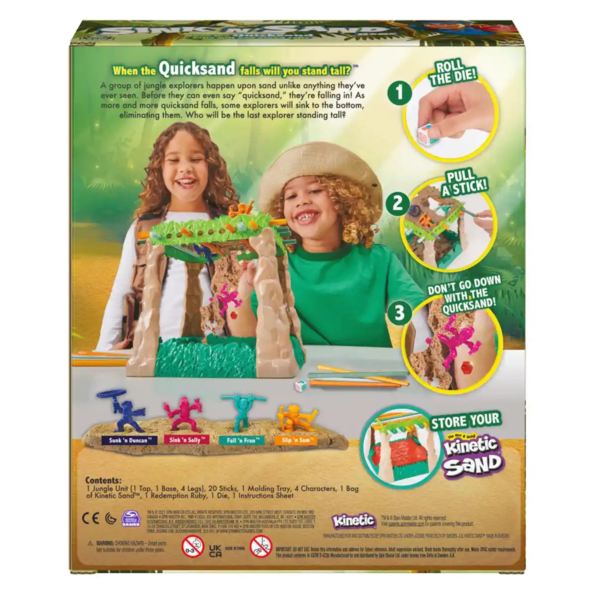 Kinetic Sand Game Sink N Sand
