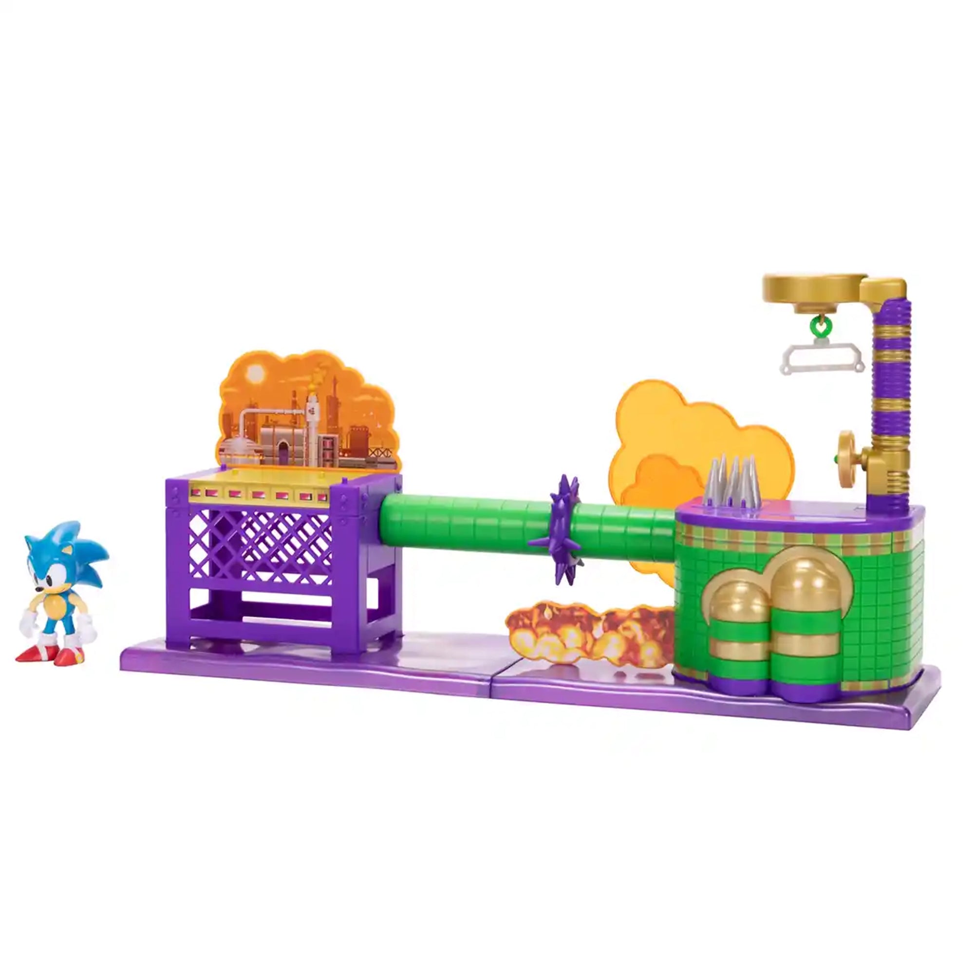 Sonic 2.5" Fig Oil Ocean Playset
