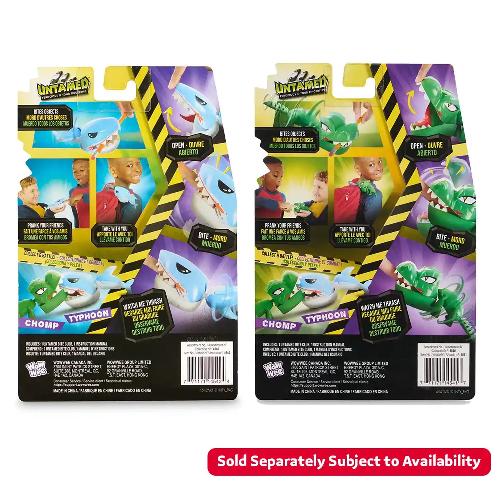 Fingerlings Untamed Bite Club Asst. 2