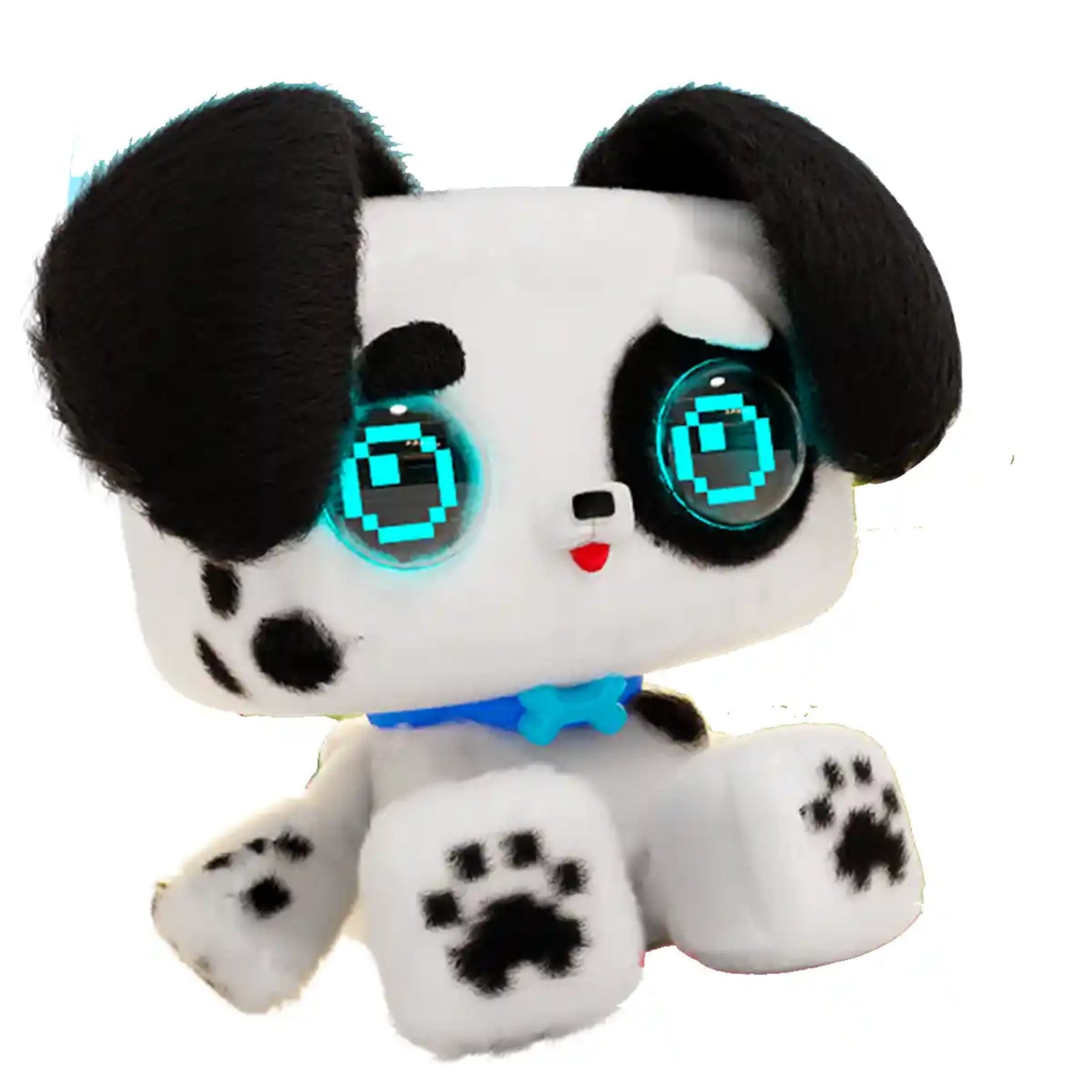 Pixel Hugs Electronic Plush (Black/White)