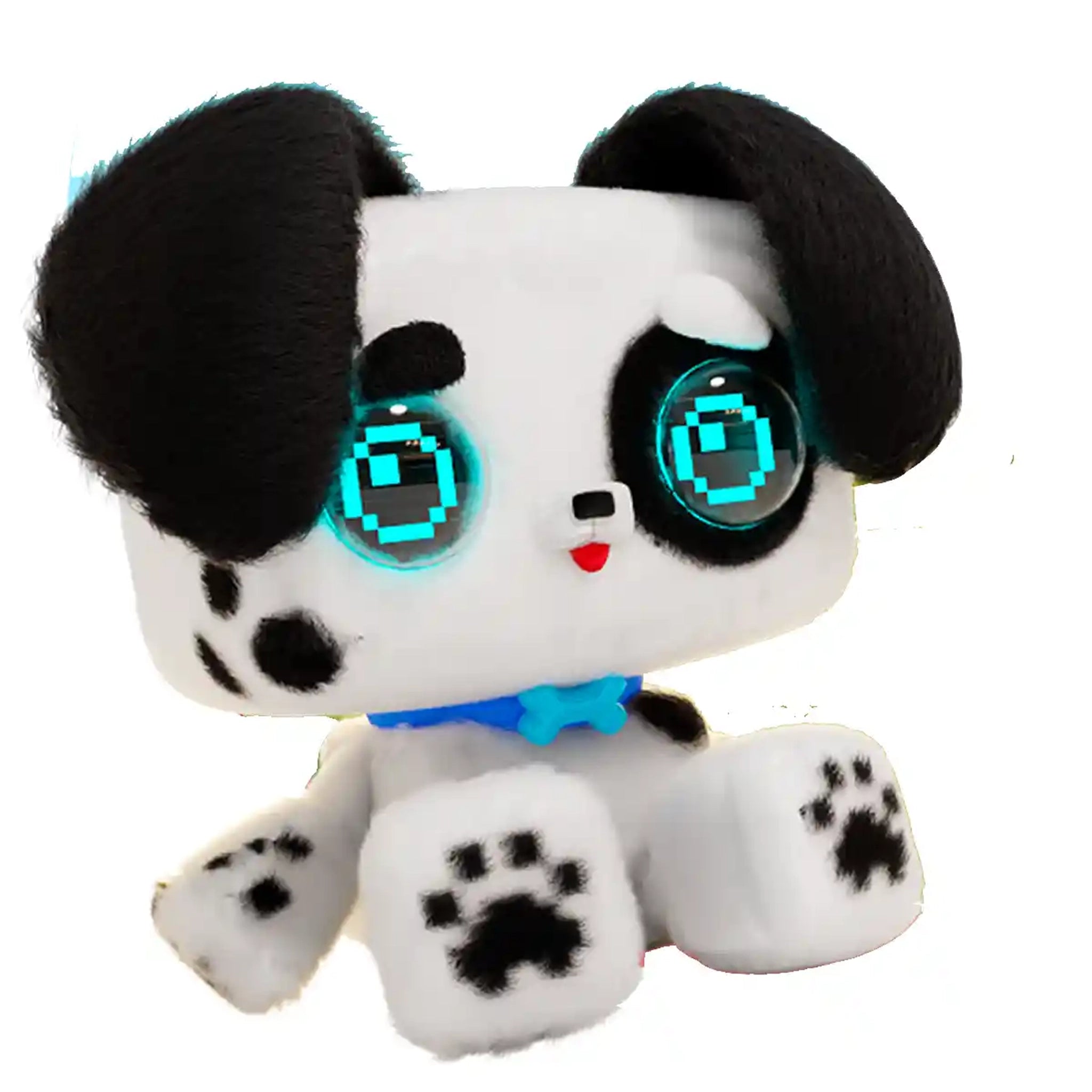 Pixel Hugs Electronic Plush (Black/White)