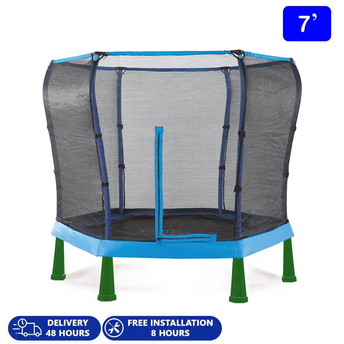 Plum 7ft Junior Jumper Trampoline - Blue