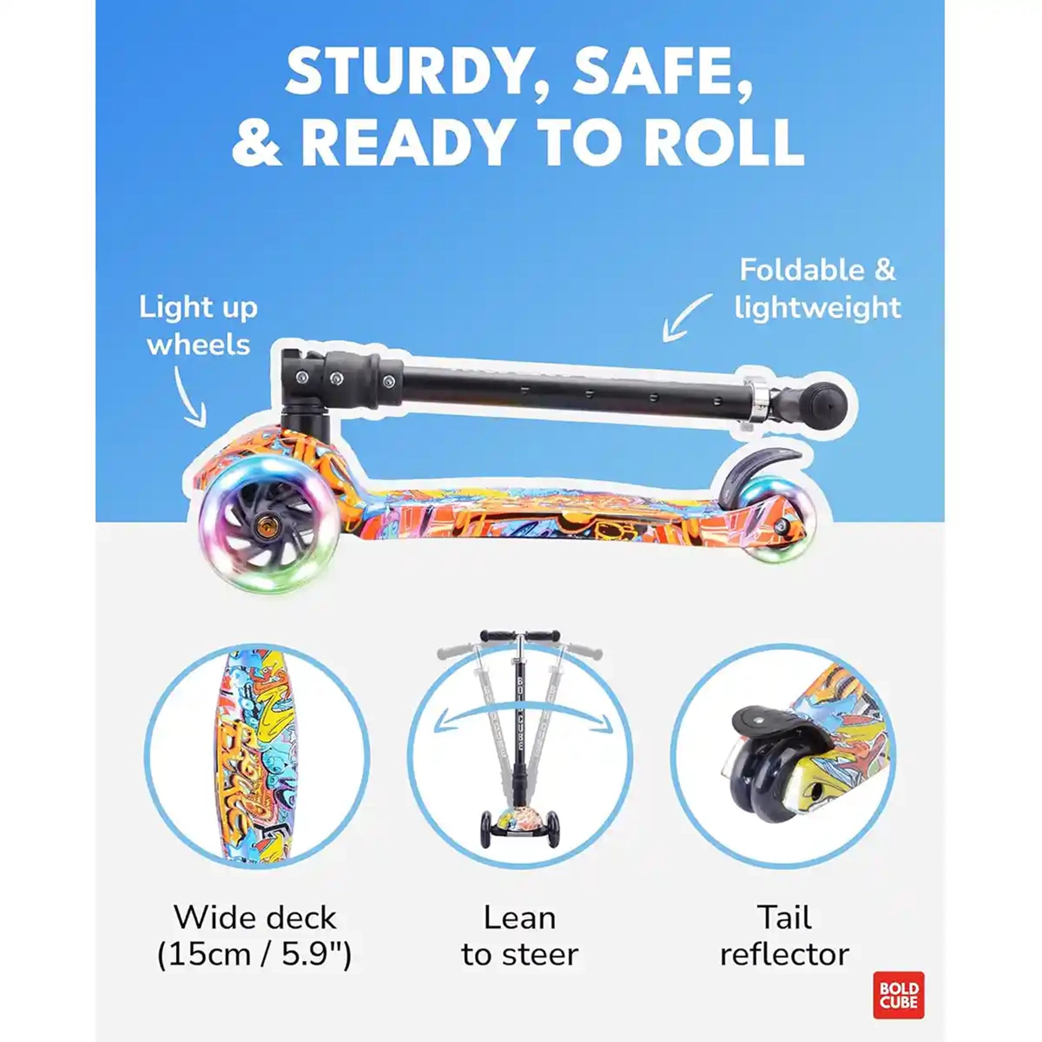 Bold Cube 3WS Big Fold Street Graffiti