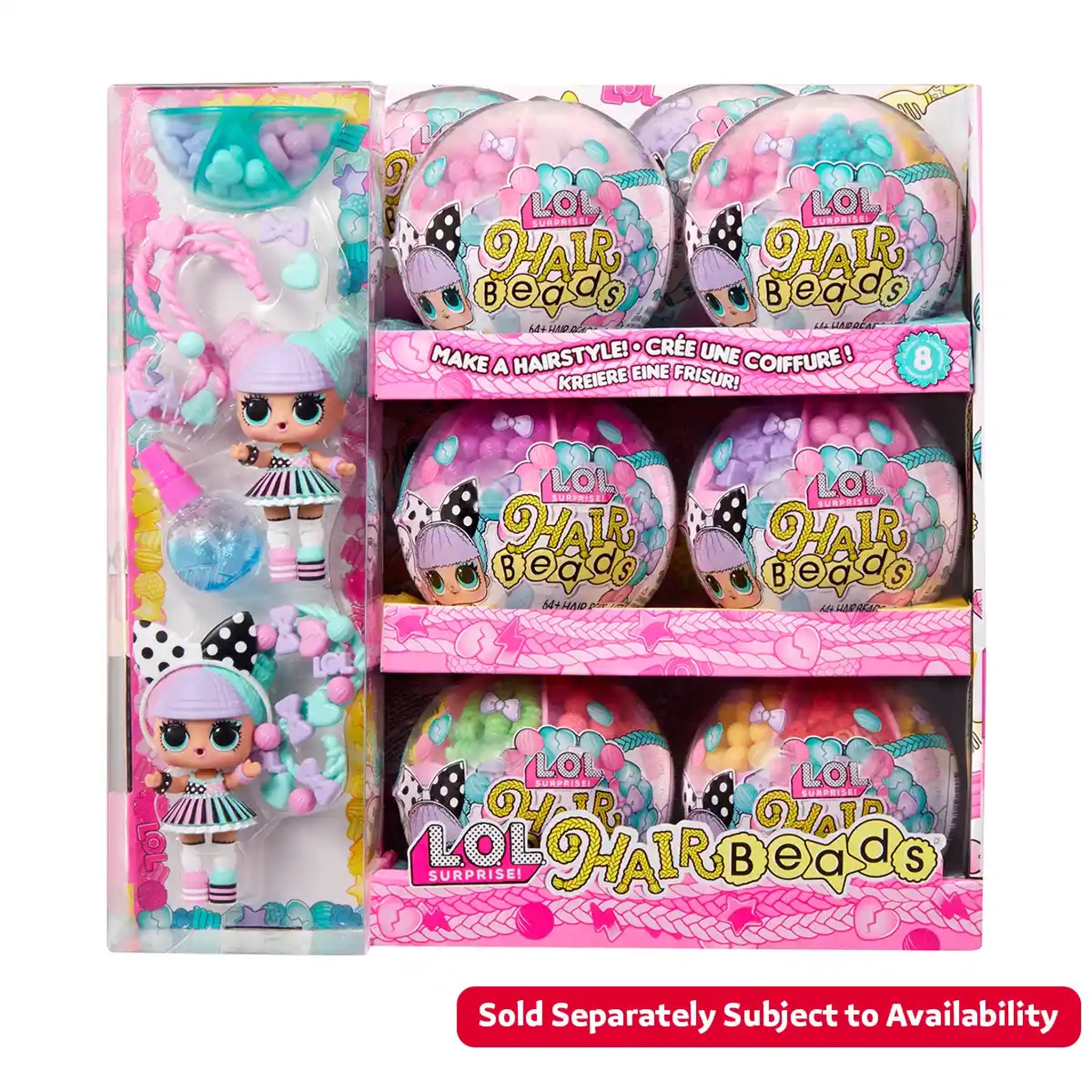 LOL Surprise Make-A-Hairstyle Tots Asst in PDQ