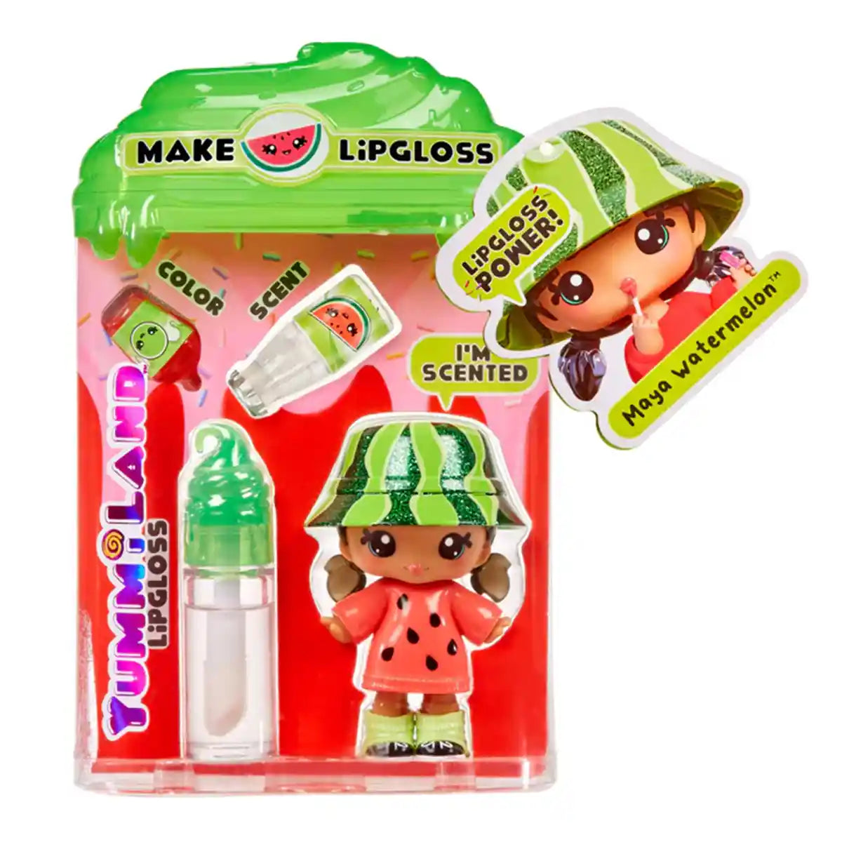 Yummiland Lipgloss Doll Maya Watermelon