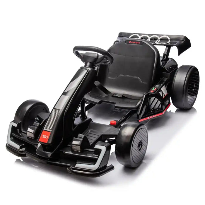 Licensed Audi Drift Go-kart - Black