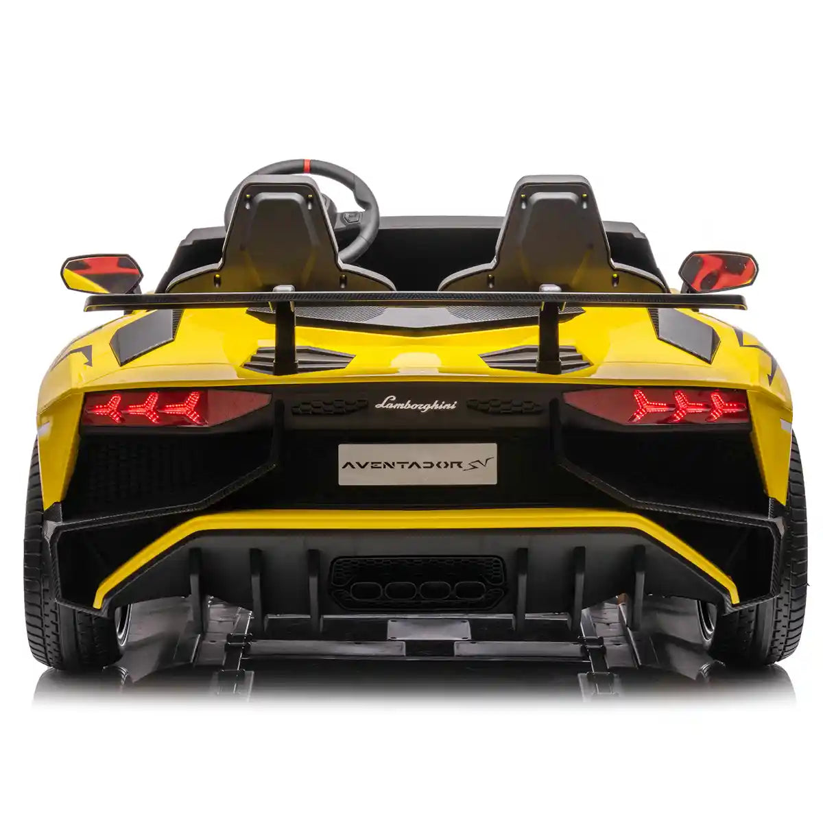 Licensed Lamborghini Aventador SVJ (24V & 2 Seaters) Yellow