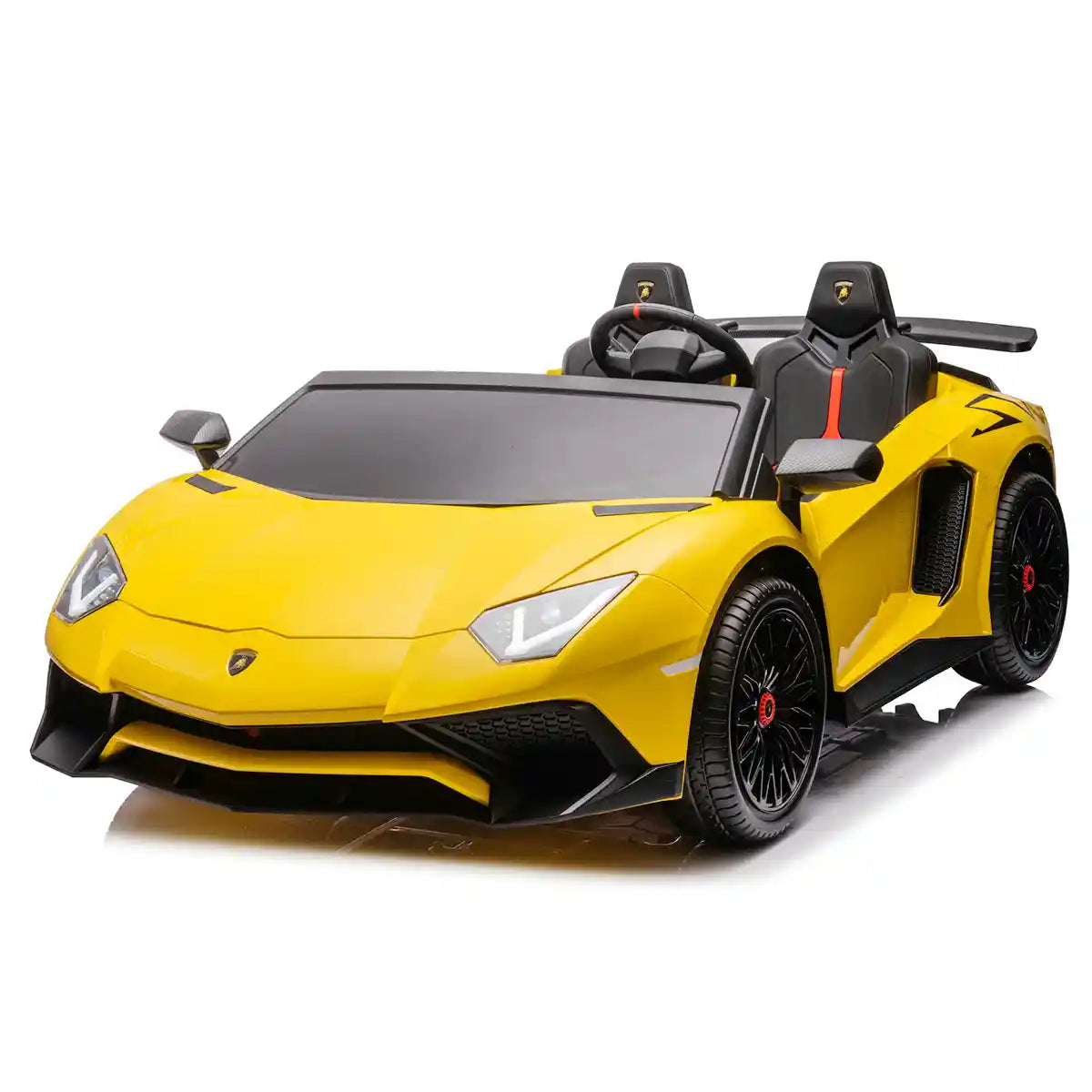 Licensed Lamborghini Aventador SVJ (24V & 2 Seaters) Yellow