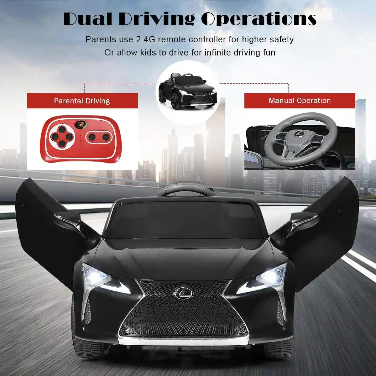 Licensed Lexus LC500_Black