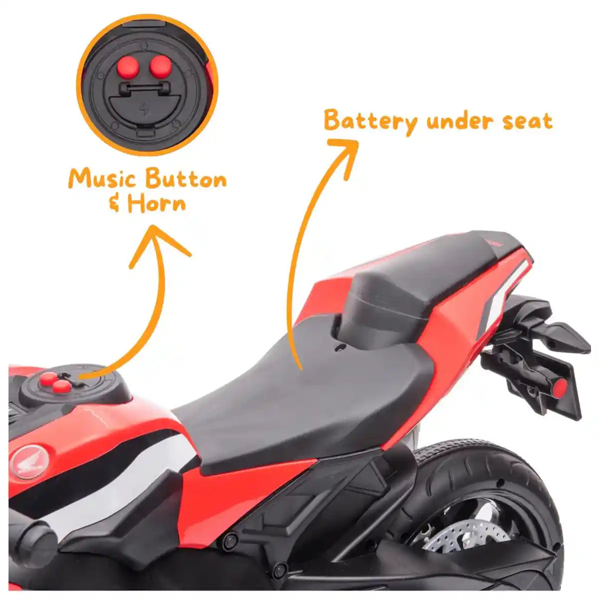 Licensed Honda CBR1000RR_Red