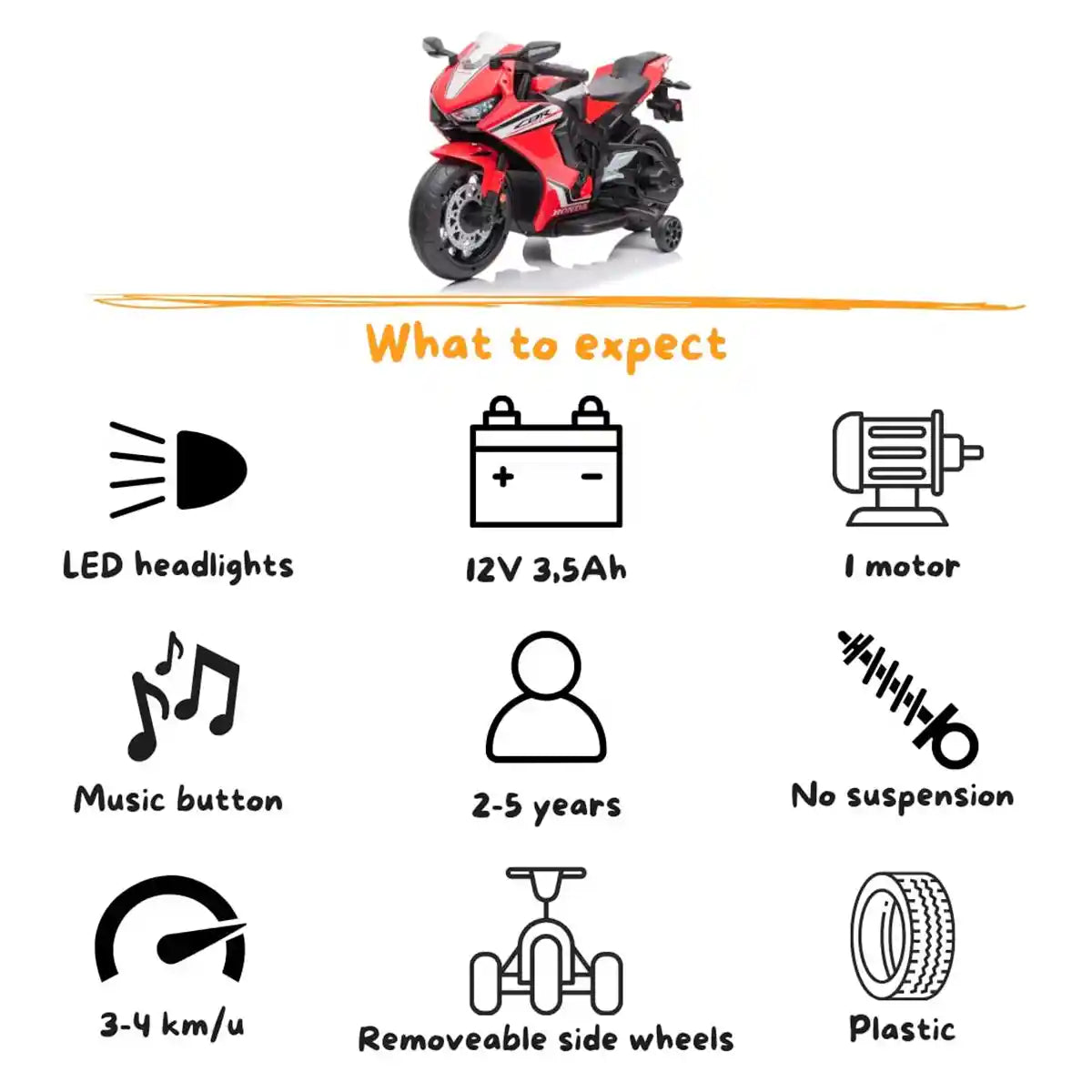 Licensed Honda CBR1000RR_Red