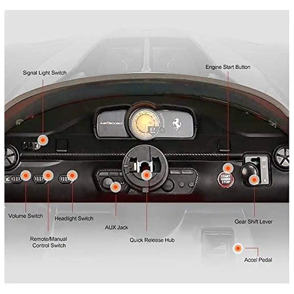 Licensed Ferrari FXXK_Red