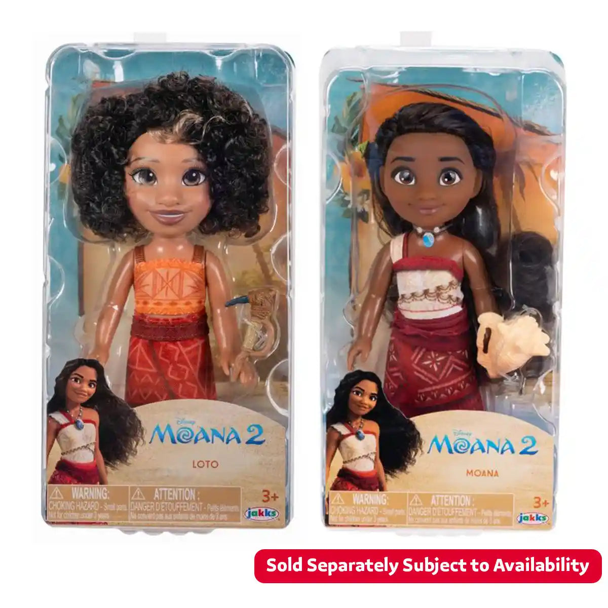 MOANA2 MOANA&LOTO PETITE SET 6 2ASST