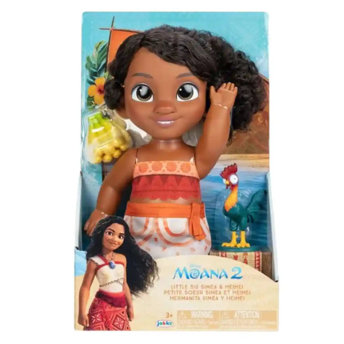 MOANA2 YOUNG CHARACTER W/ Hei Hei