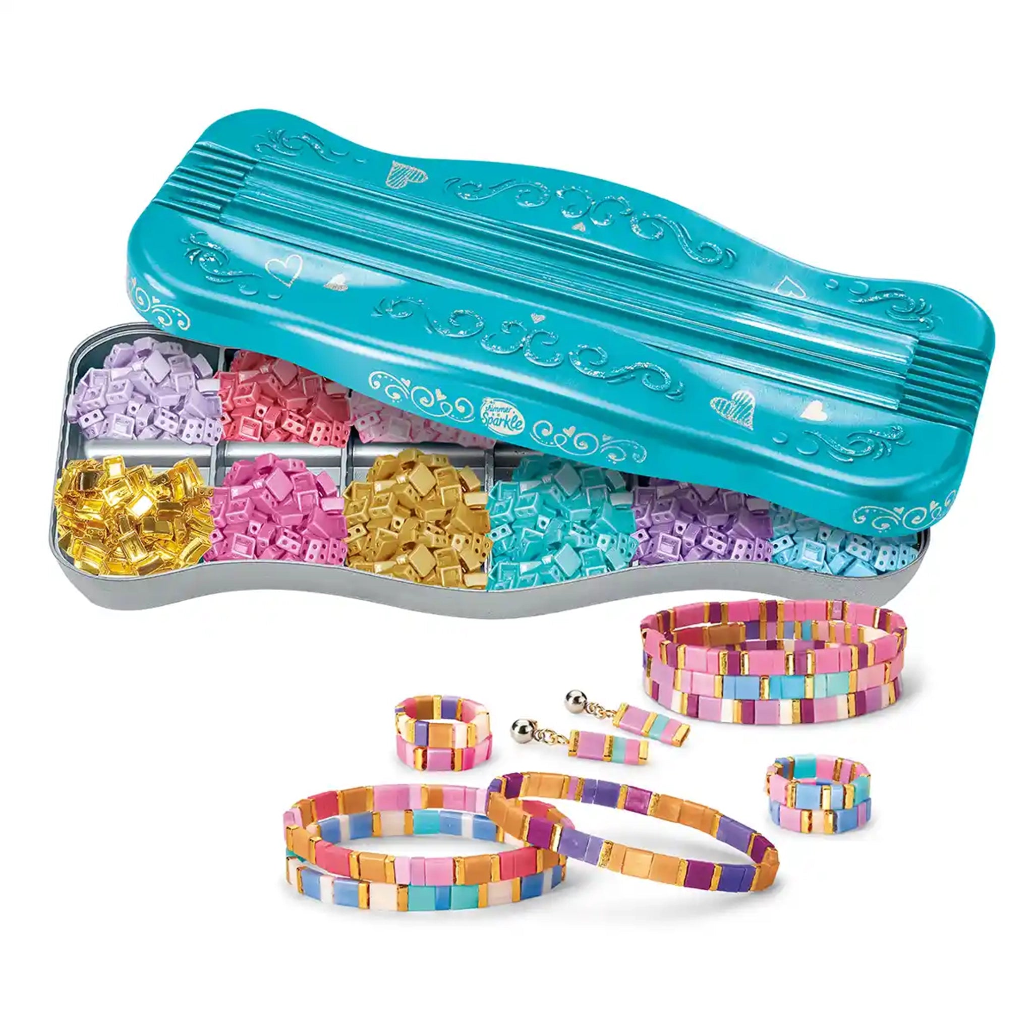 SNS Dots & Dashes Tila Bead Bracelet Studio