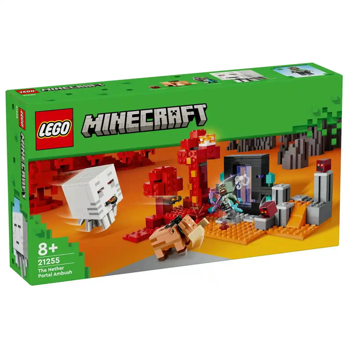 Lego Minecraft The Nether Portal Ambush 21255