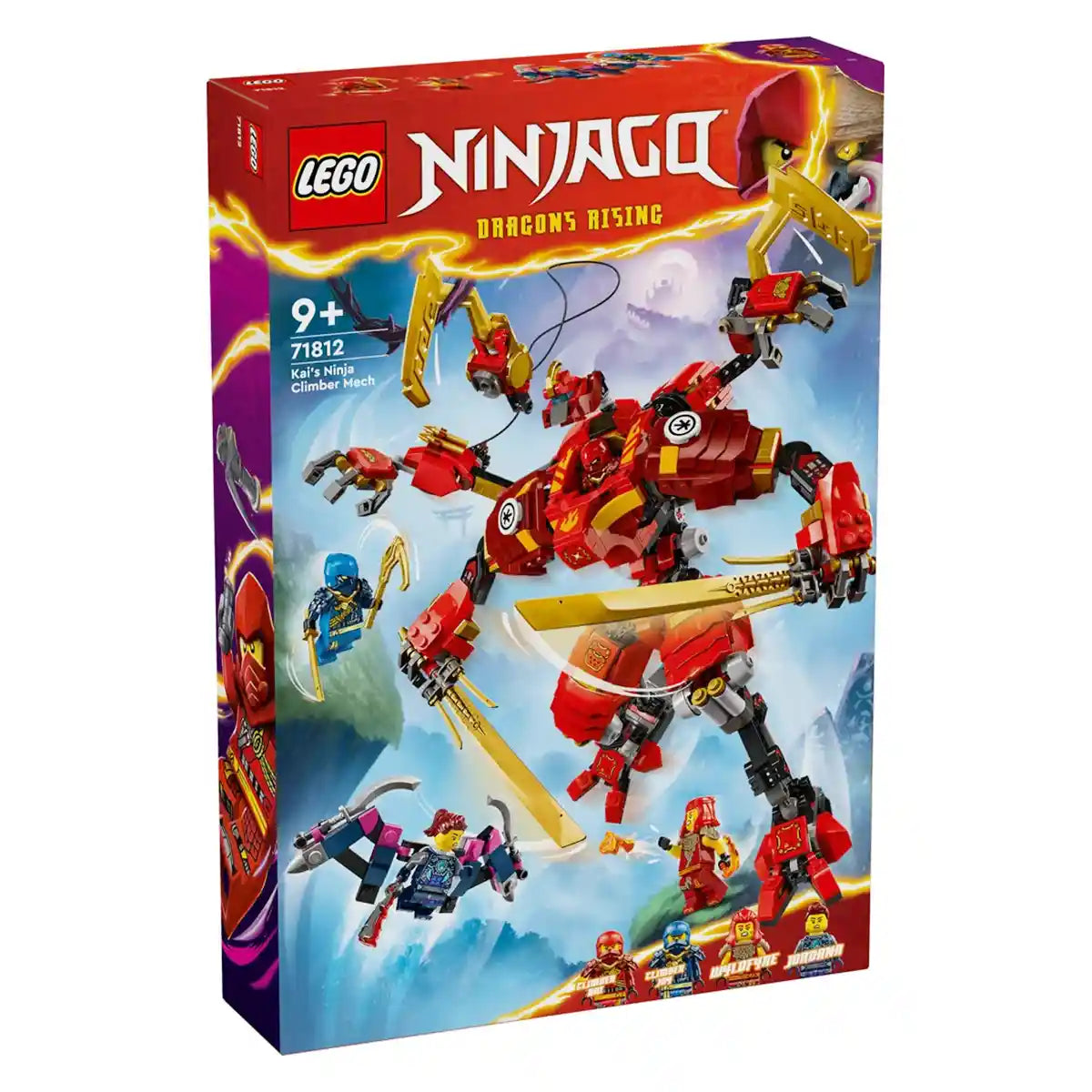Lego Ninjago Kaiâ€™s Ninja Climber Mech Toy Set 71812