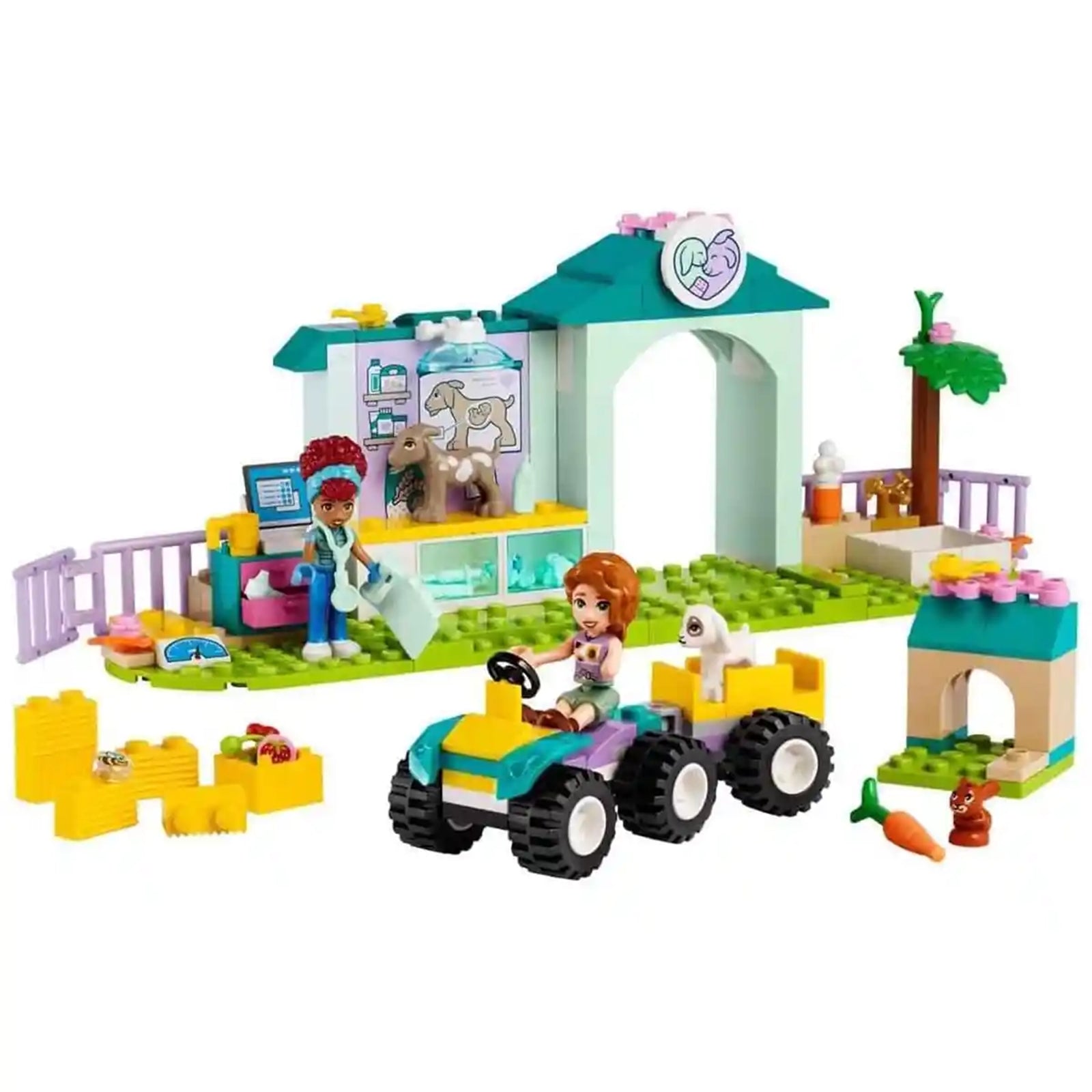LEGO® Friends Farm Animal Vet Clinic Toy 42632