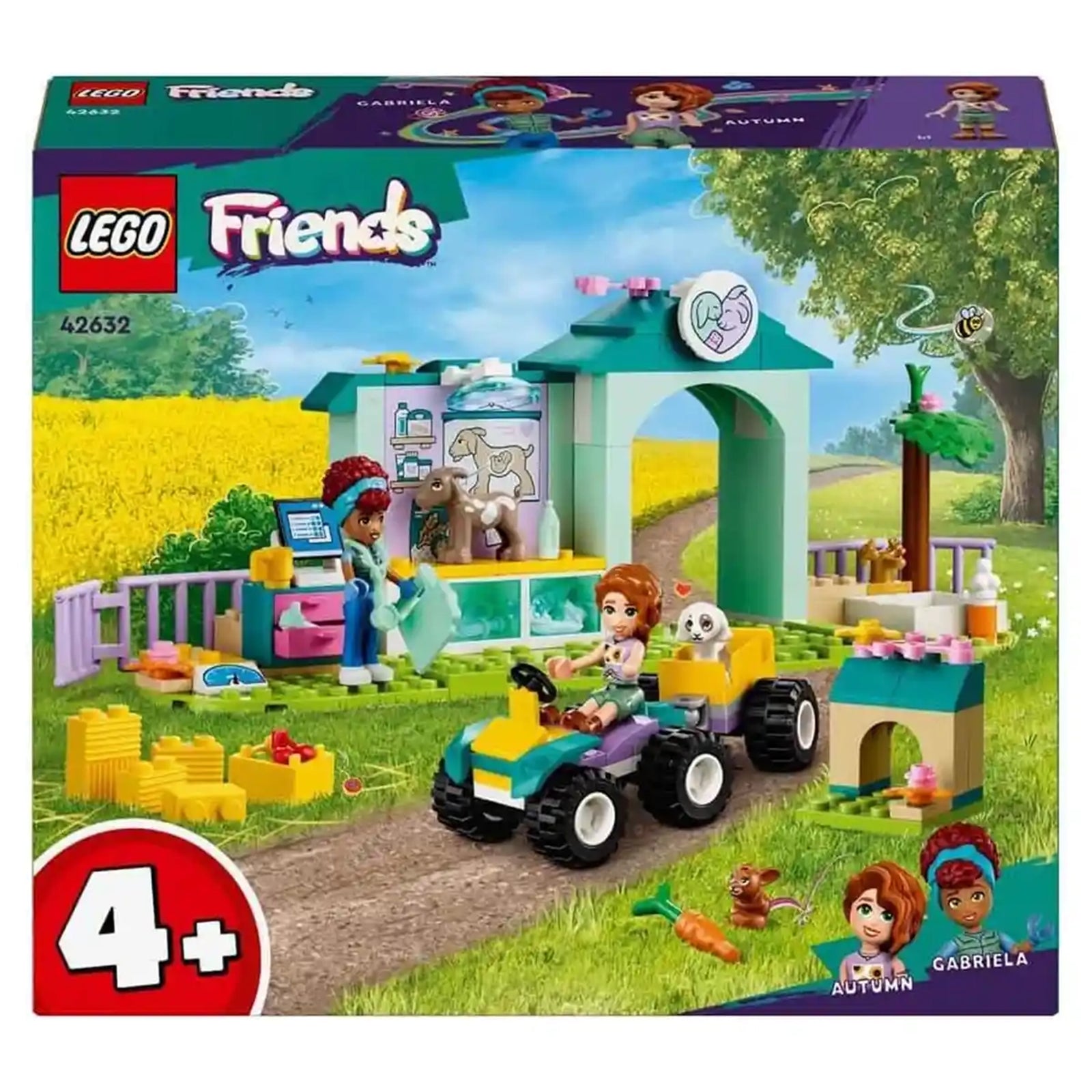 LEGO® Friends Farm Animal Vet Clinic Toy 42632