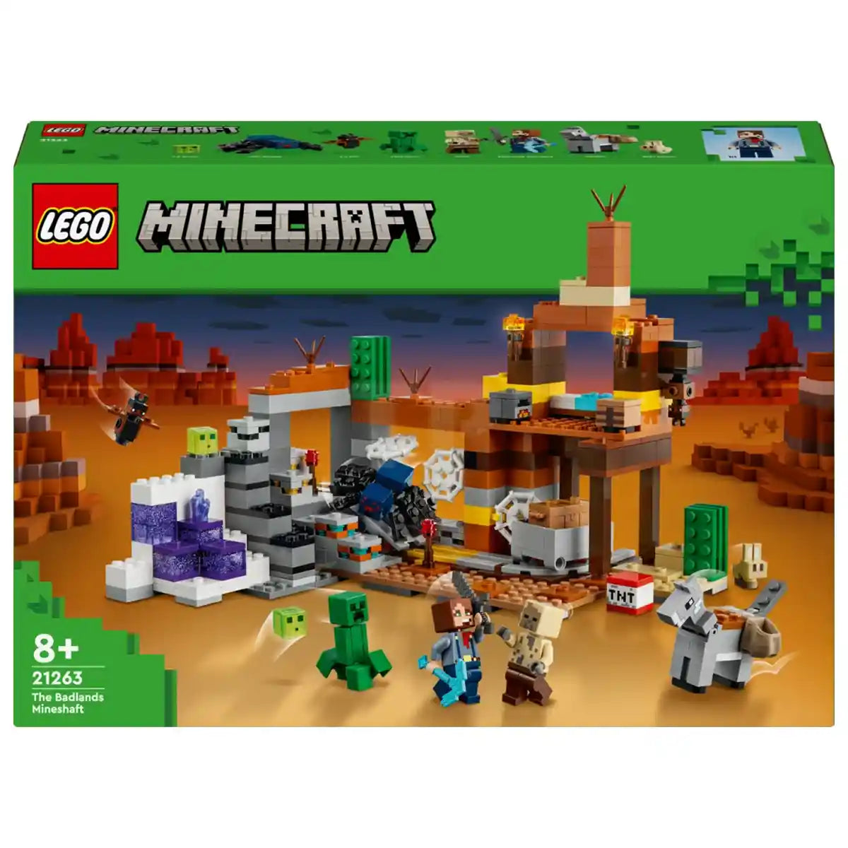 LEGO Minecraft The Badlands Mineshaft Video-Game Toy 21263