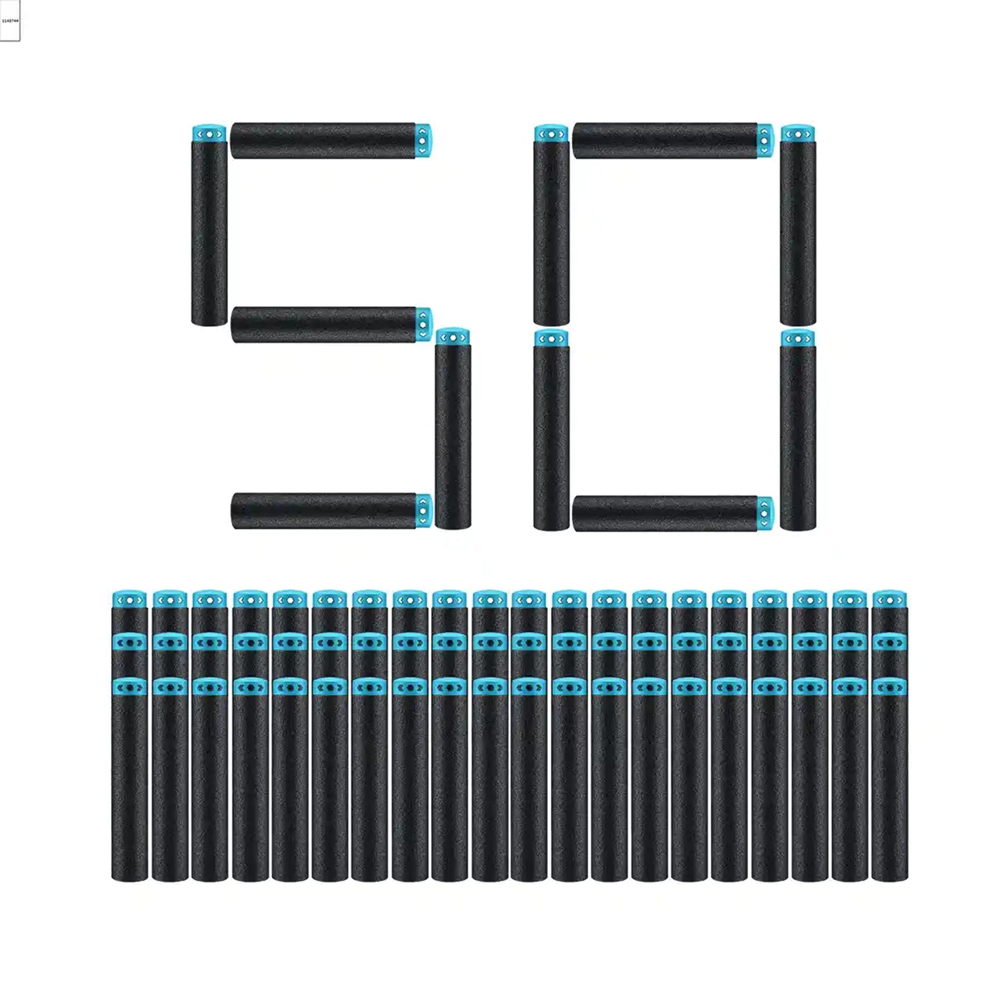 X-Shot Excel 50PK Refill Darts Foilbag