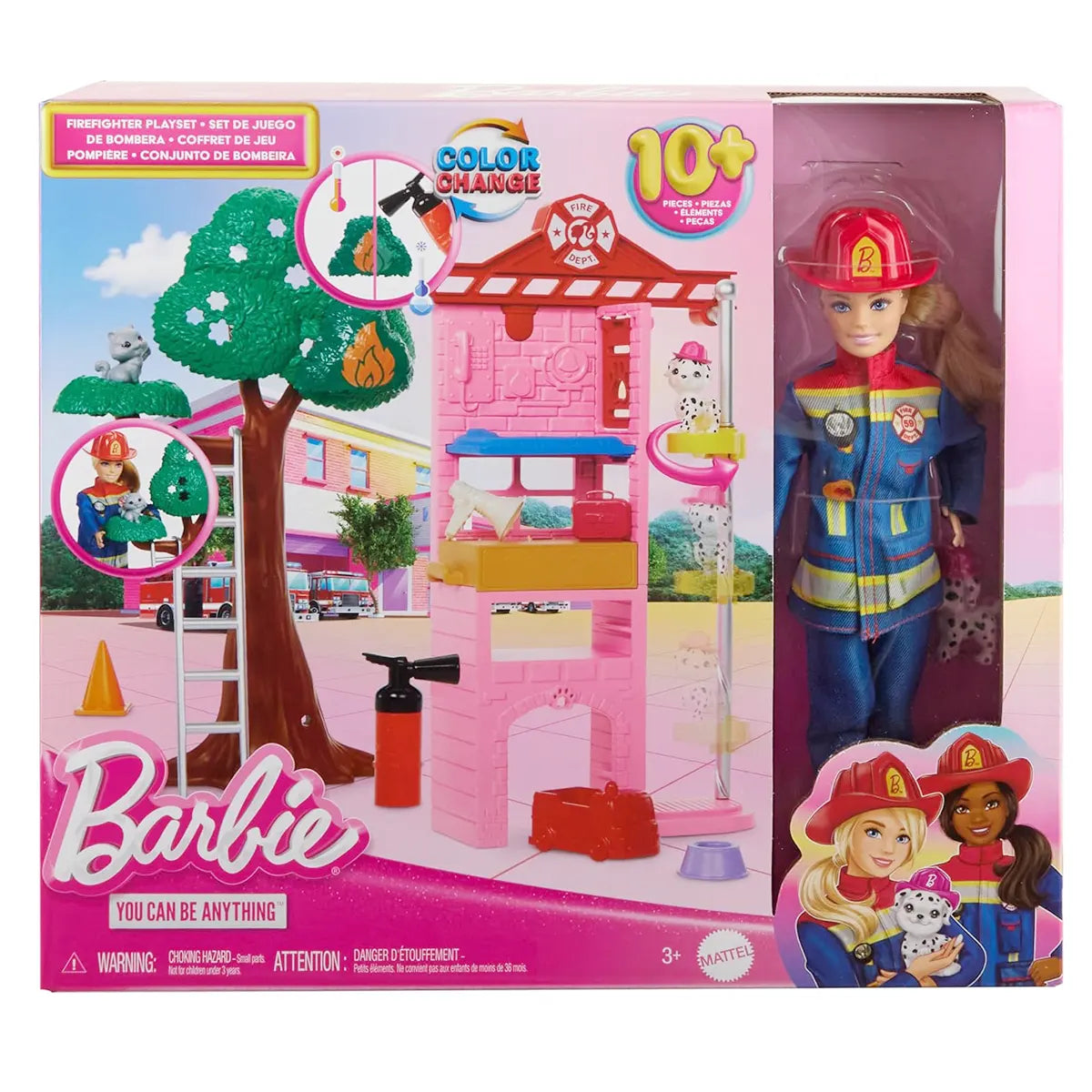 Barbie Firefighter Playset