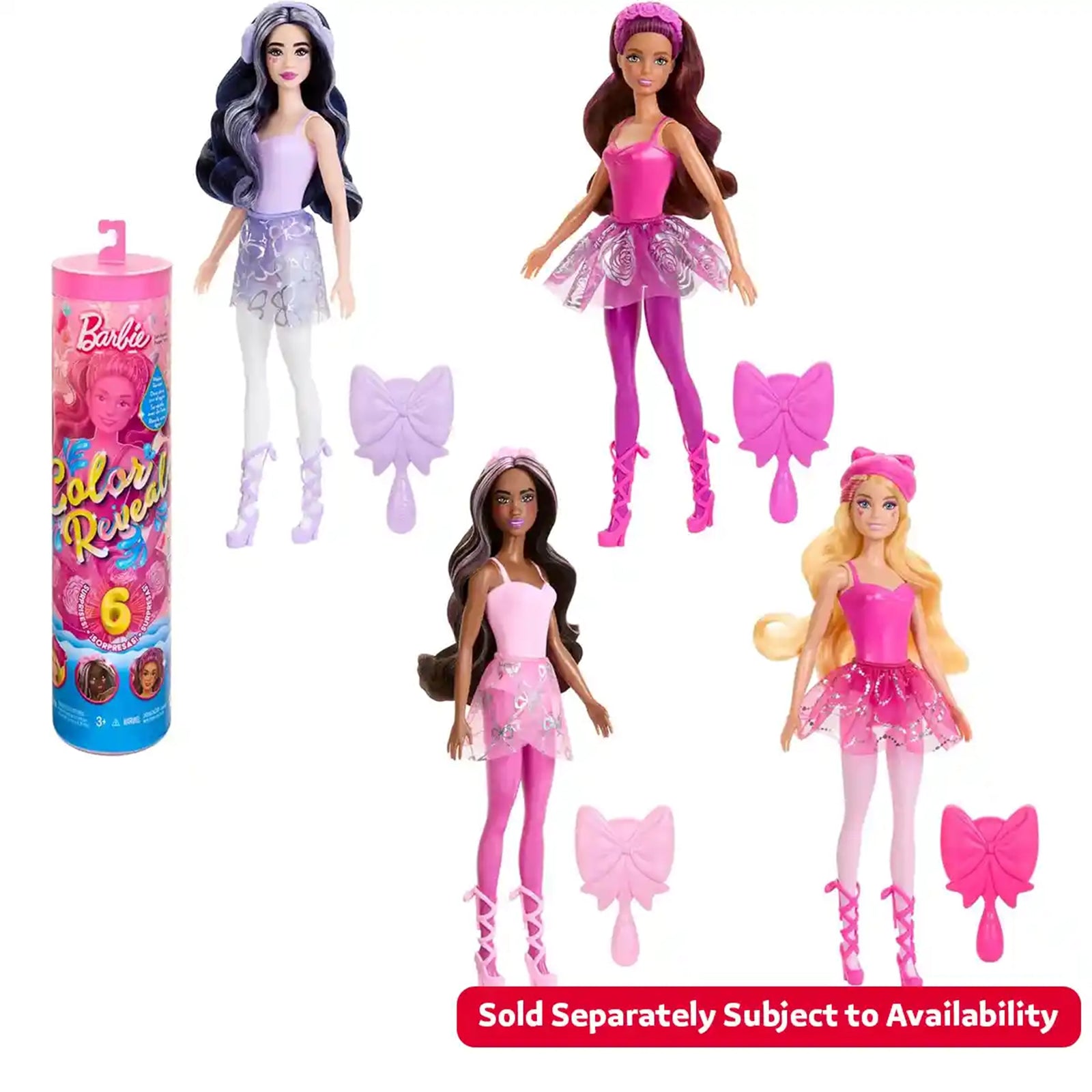 Barbie Color Reveal Balletcore Series