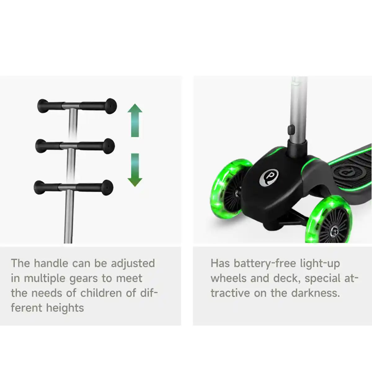QPLAY FUTURE ECO SCOOTER GREEN