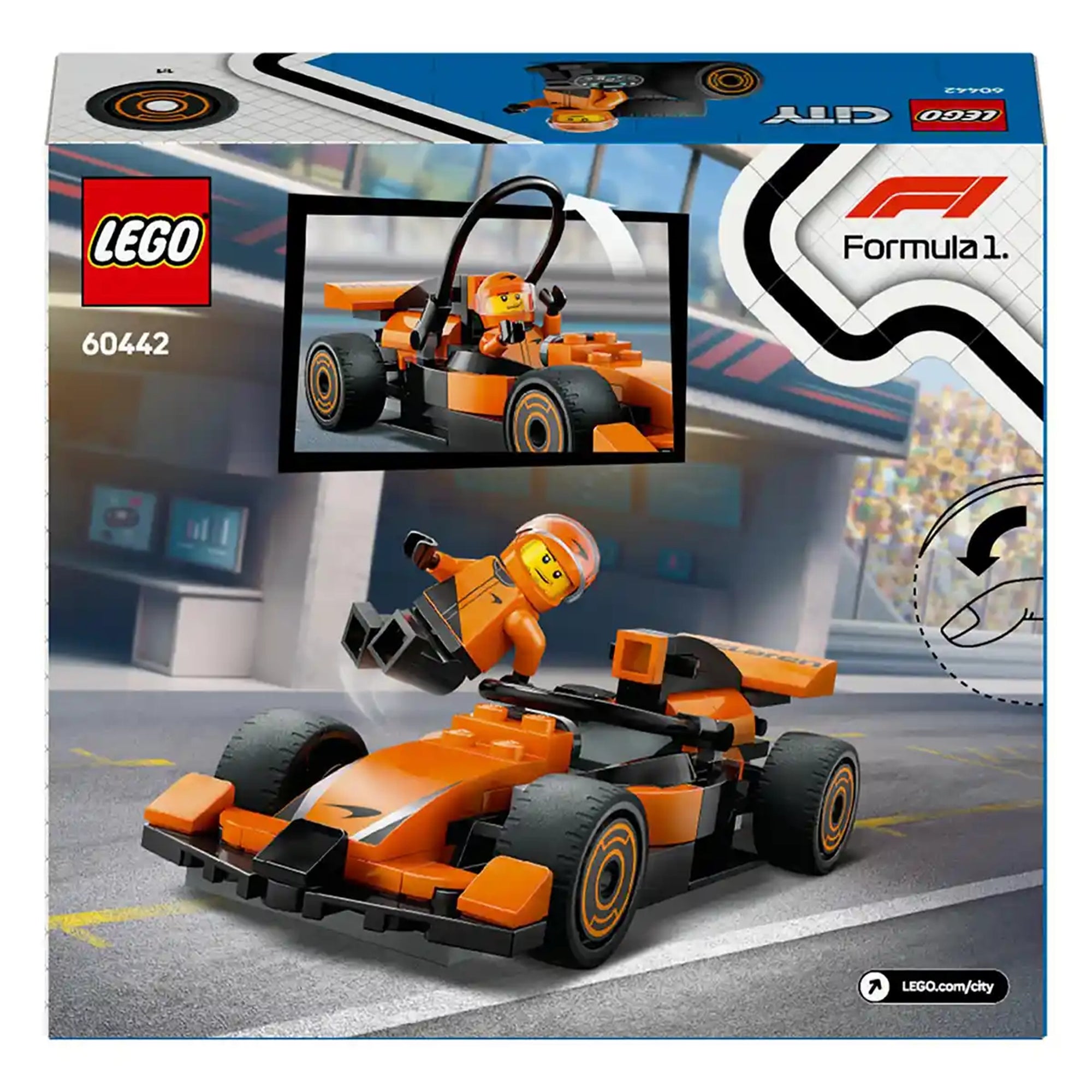 LEGO City LEGO 60442 F1 Driver with McLaren Race Car
