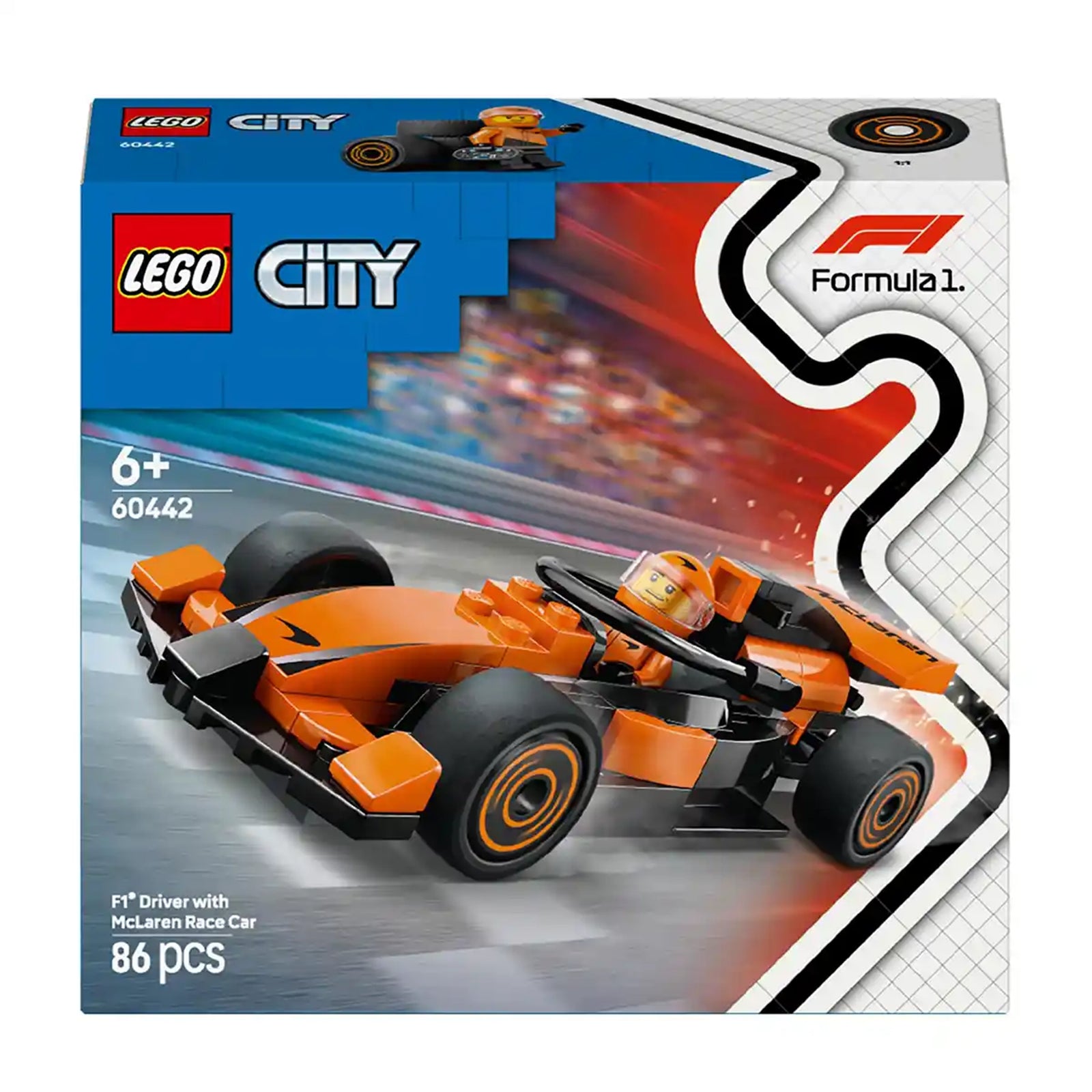 LEGO City LEGO 60442 F1 Driver with McLaren Race Car