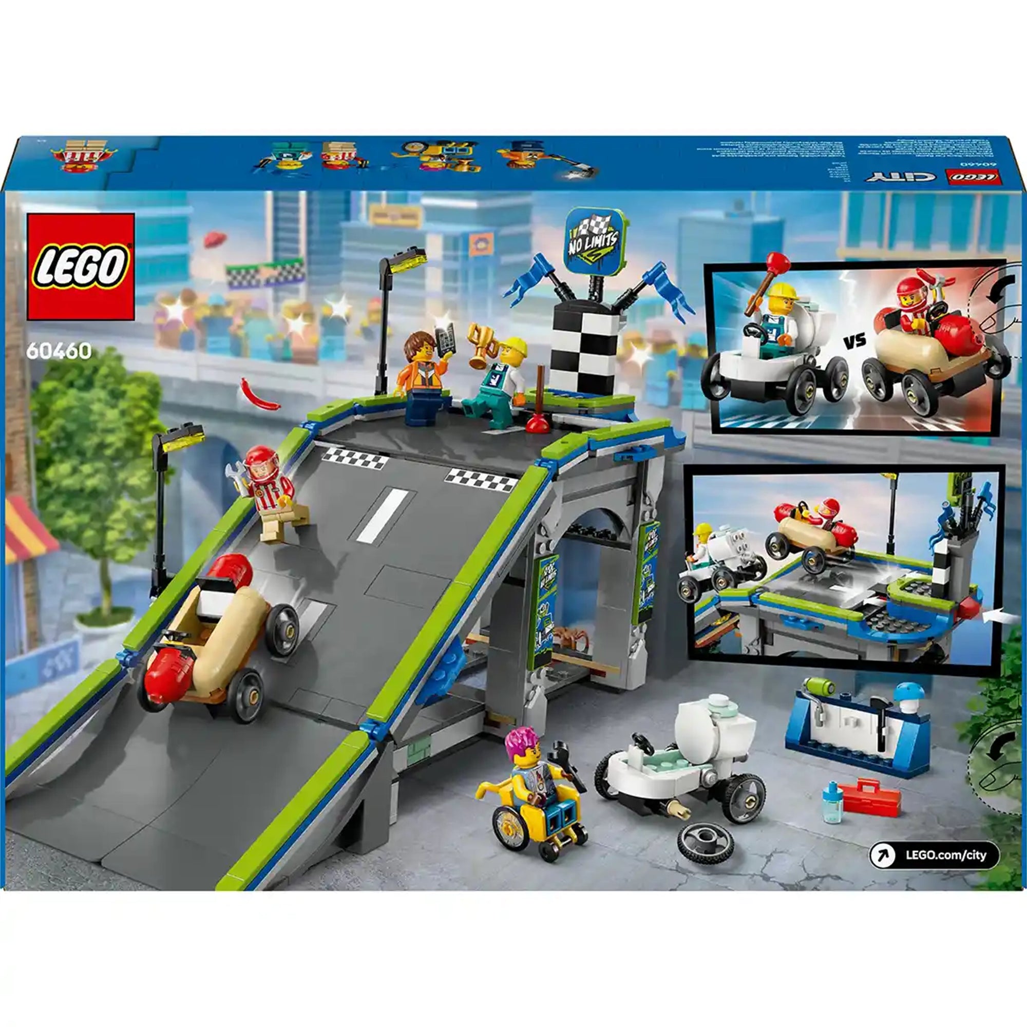 LEGO City LEGO 60460 No Limits: Race Car Ramp Track