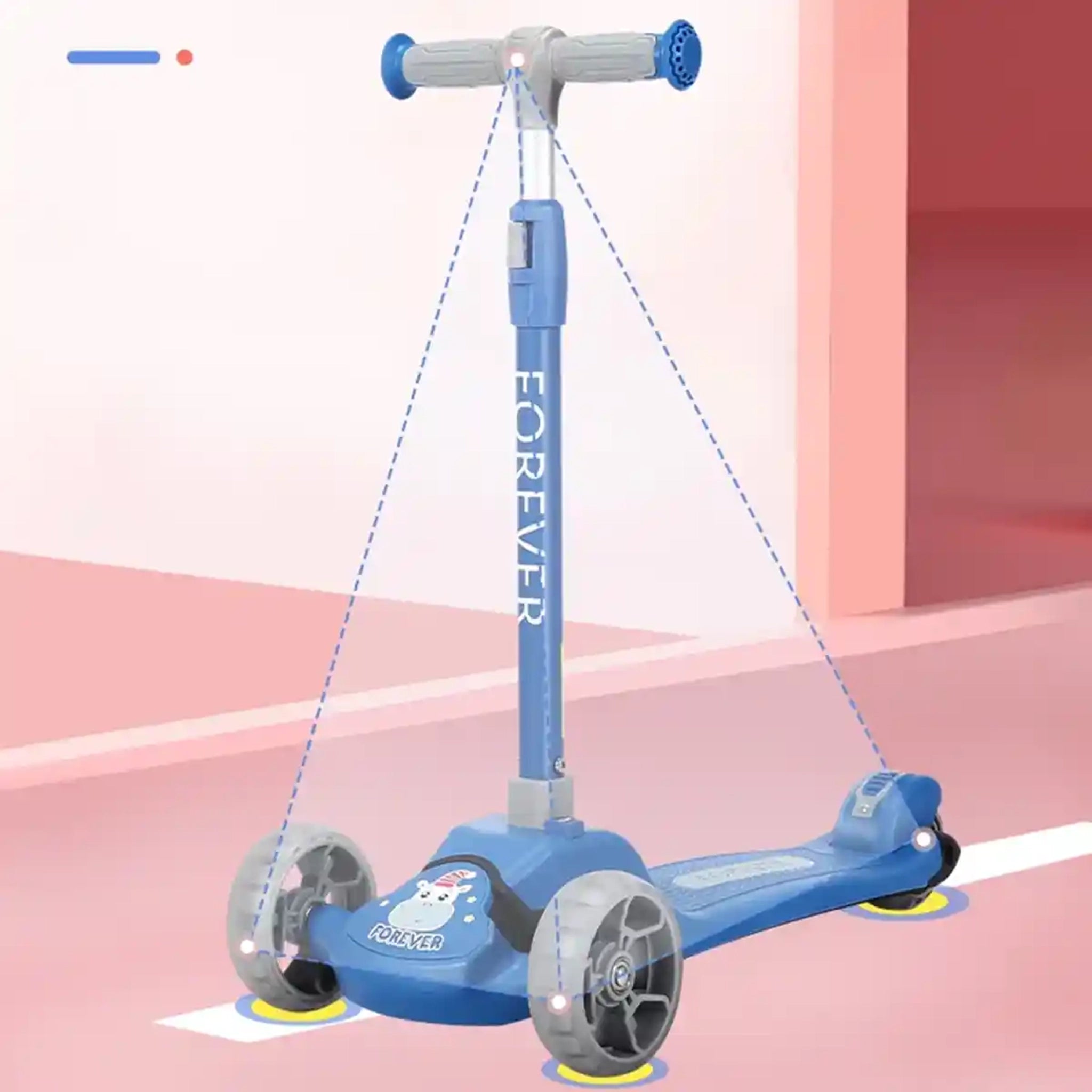 Forever Kids Scooter JD-H1 BLUE