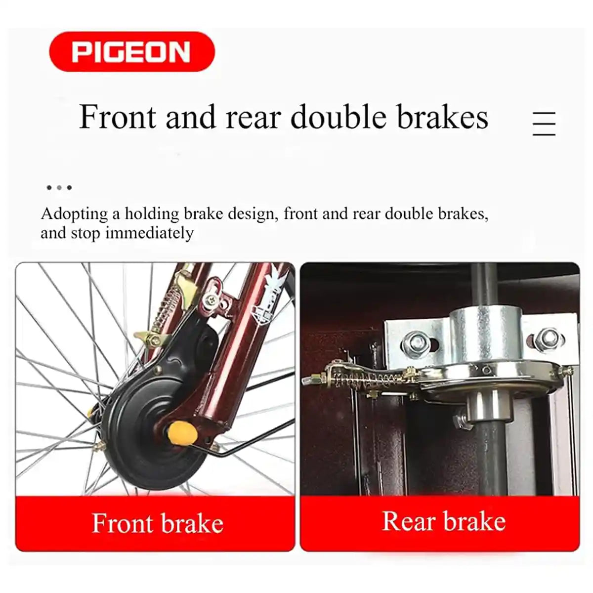 Pigeon tricycle 20 inch Chenting basket