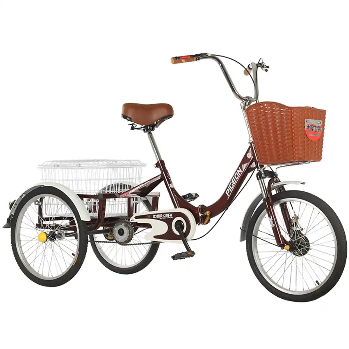 Pigeon tricycle 20 inch Chenting basket