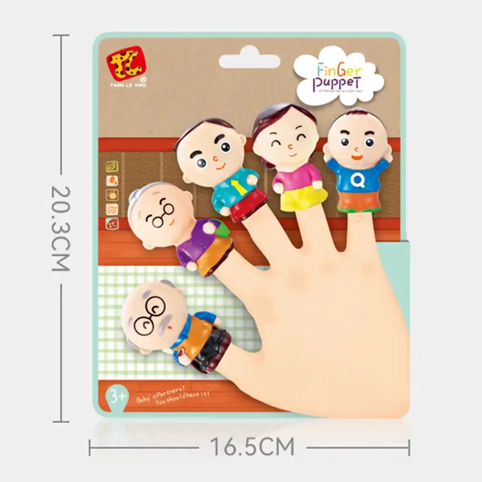 FIGURE FINGER PUPPET